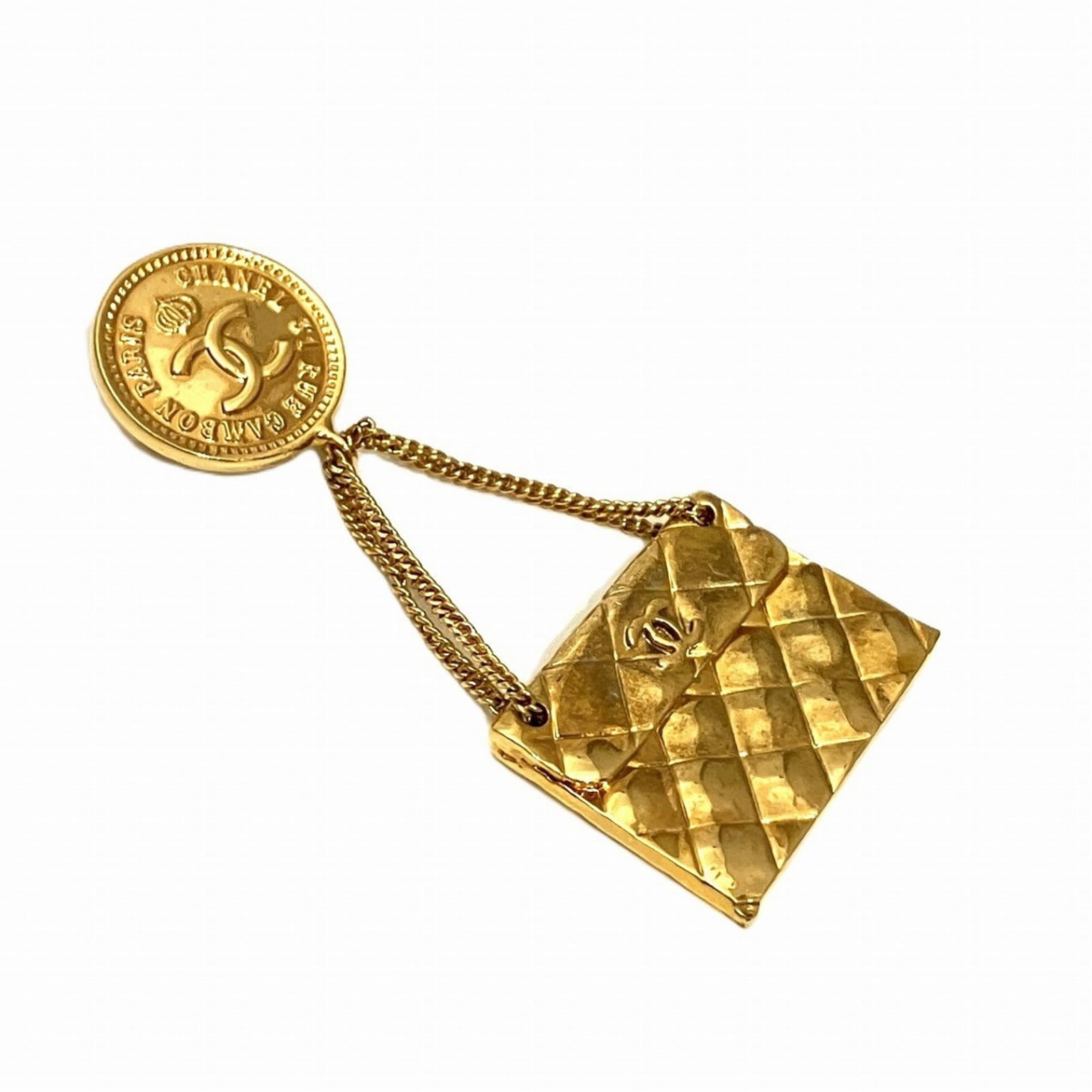 Chanel Brooch Gold Plating - 5