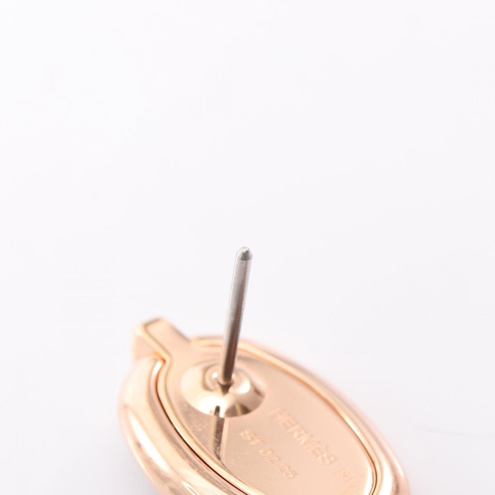 Hermes Stud Earrings Gold Plating - 5