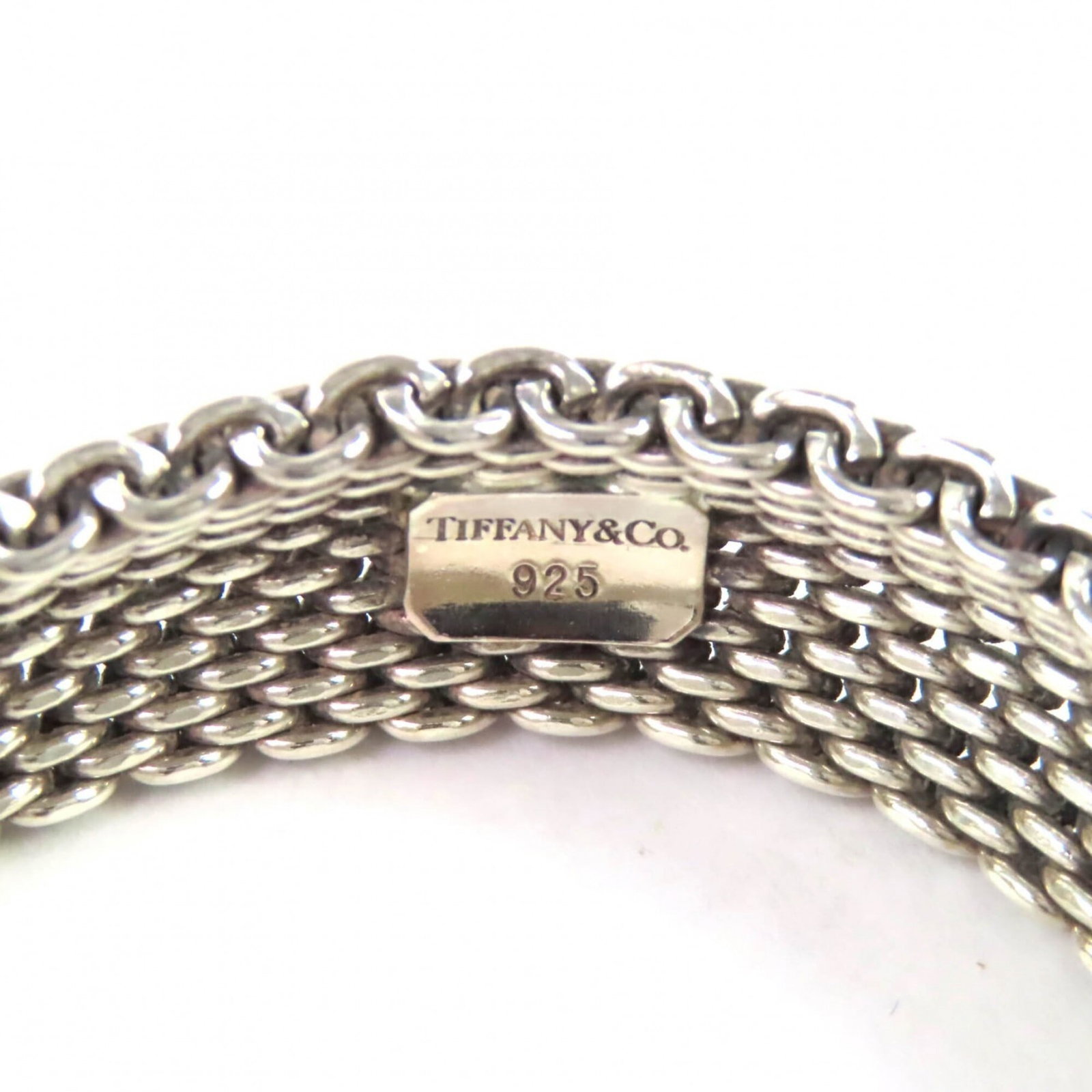 Silver Tiffany Bangle 925 - 6