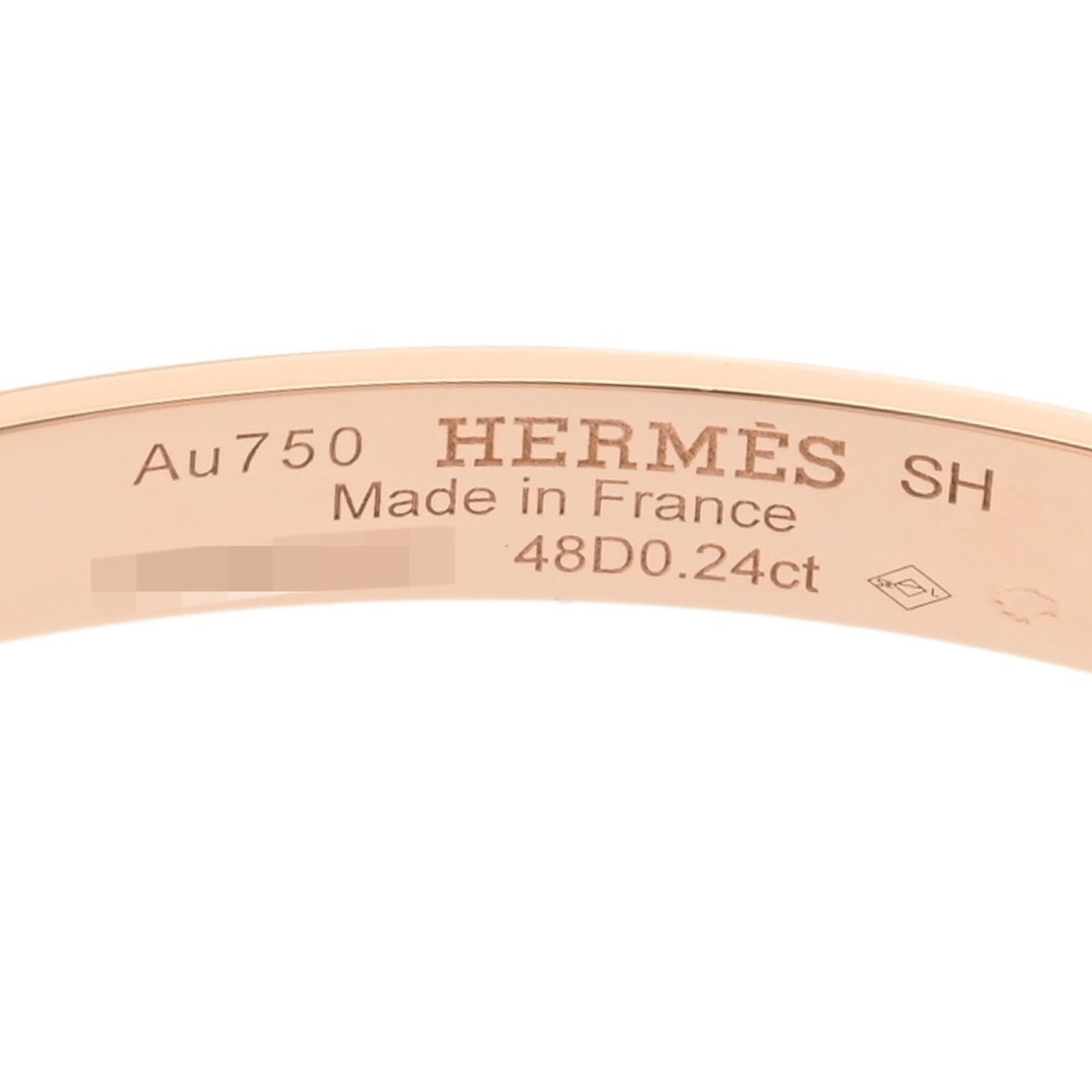Pink Gold Bangle Hermes - 4