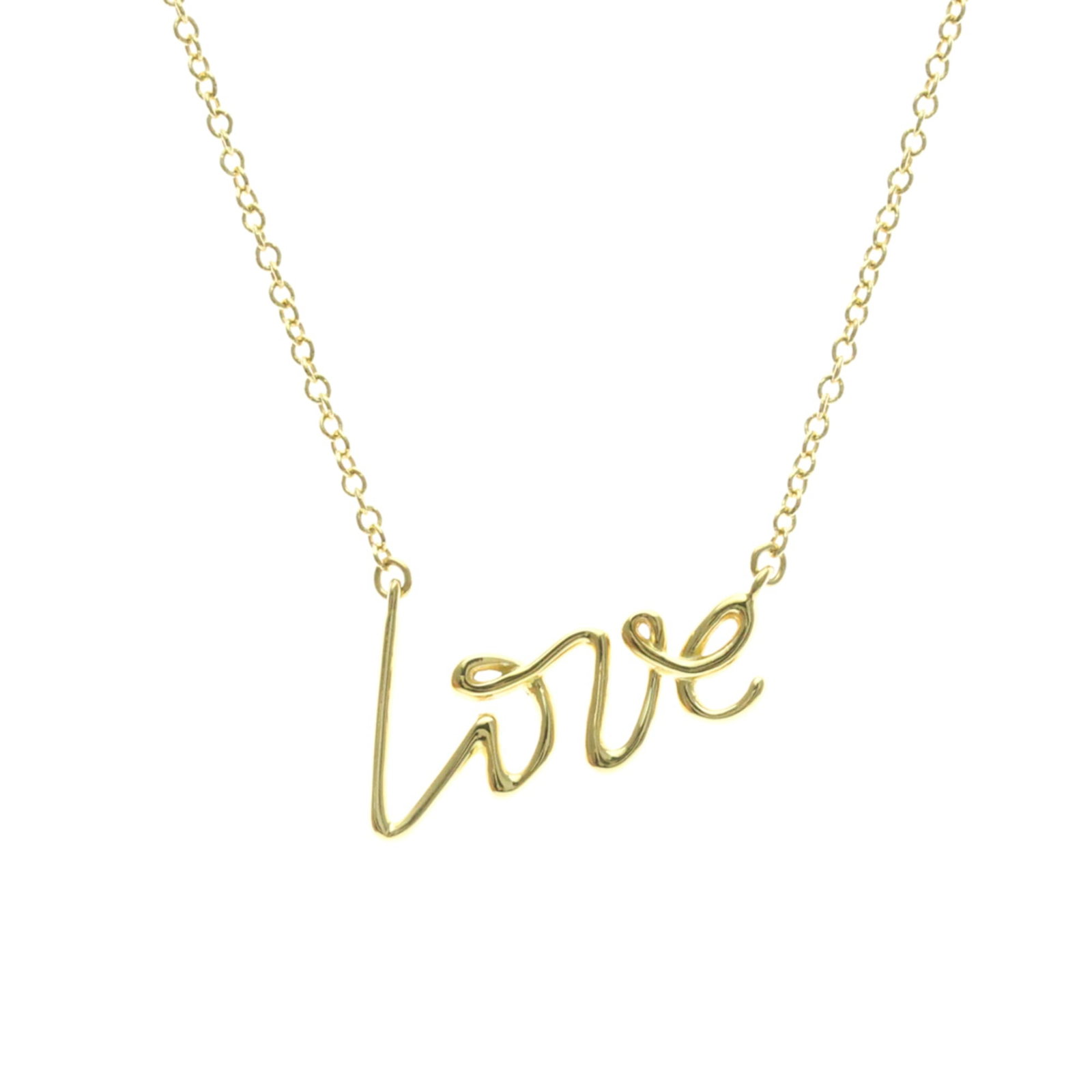 Tiffany Paloma Picasso Graffiti Love Pendant Yellow Gold (18K) No Stone Menwomen Fashion Pendant: Tiffany Paloma Picasso Graffiti Love Pendant Yellow Gold (18K) No Stone Menwomen Fashion Pendant Yellow gold (18K) pendant necklace featuring the iconic Graffiti Love design by Paloma Picasso, a