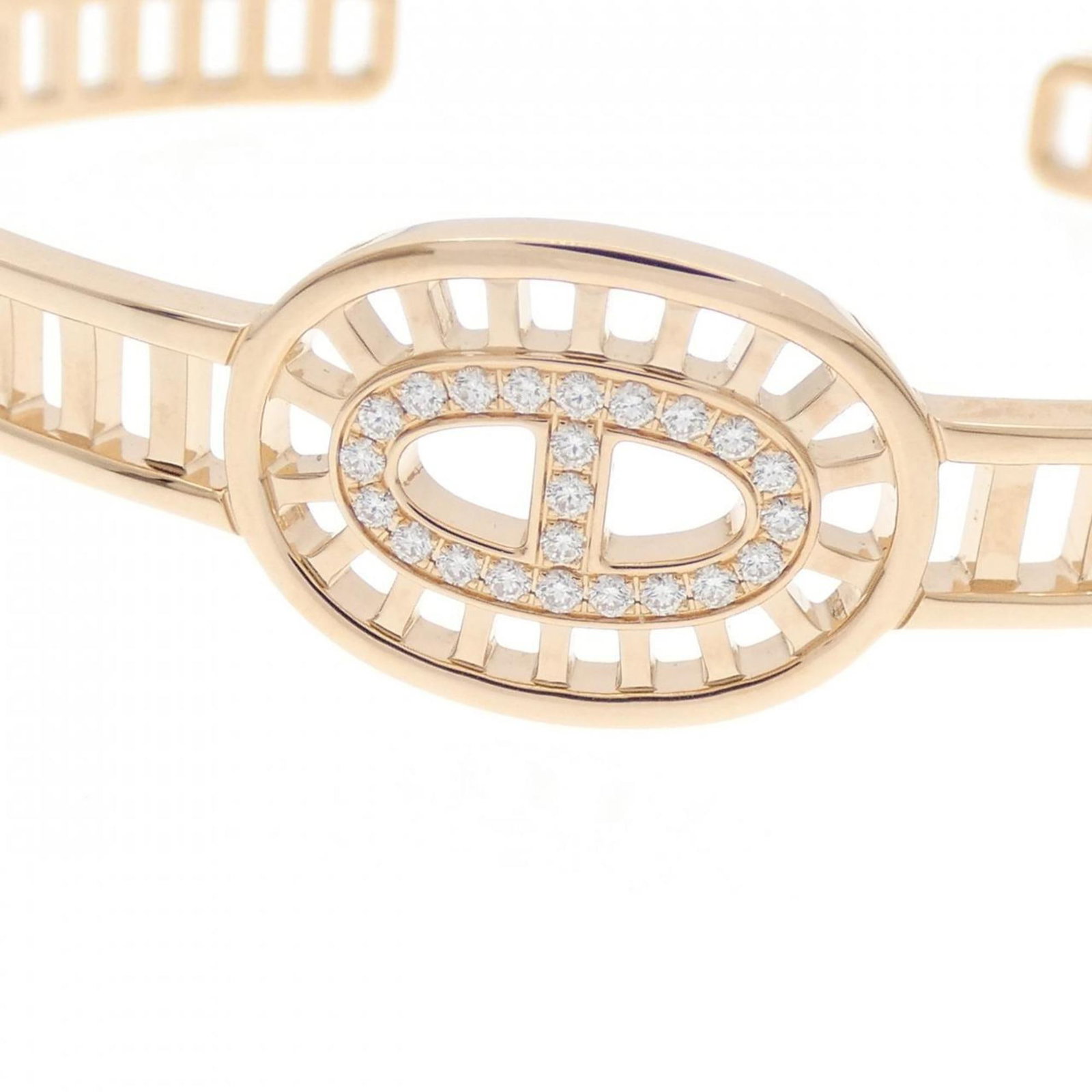 Pink Gold Bangle Hermes - 2