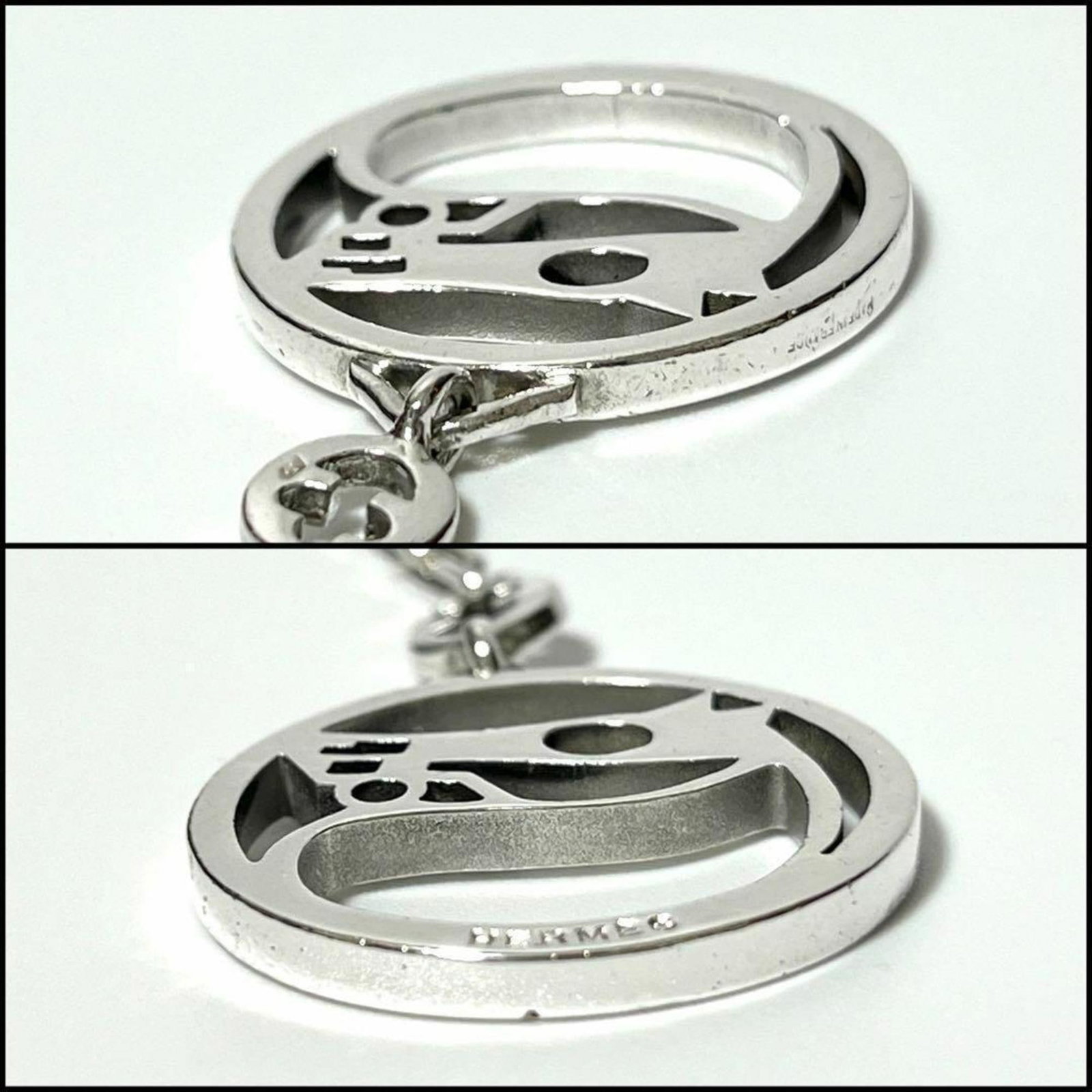 Hermes Handbag Charm Silver - 6