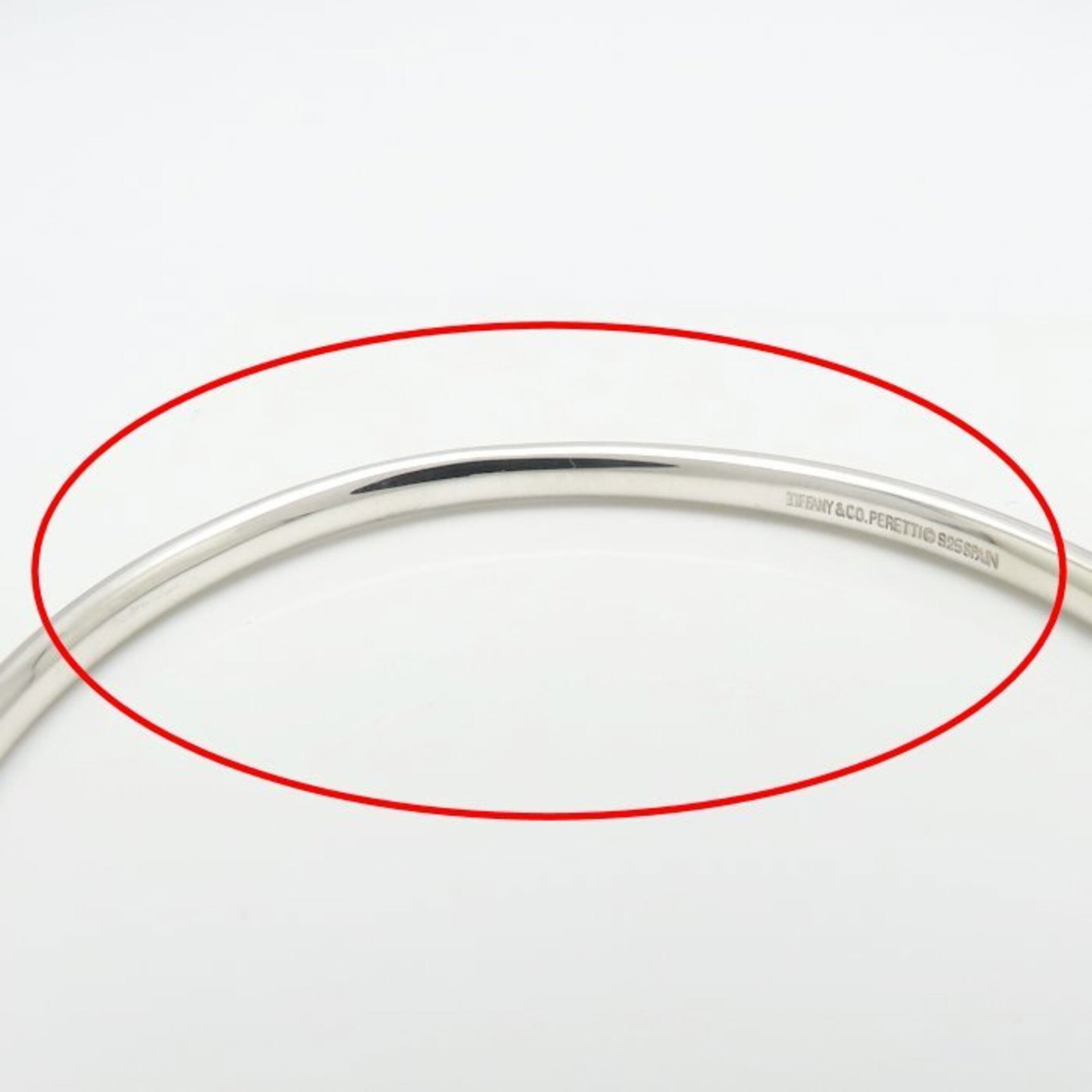 Silver Tiffany Bangle 925 - 5