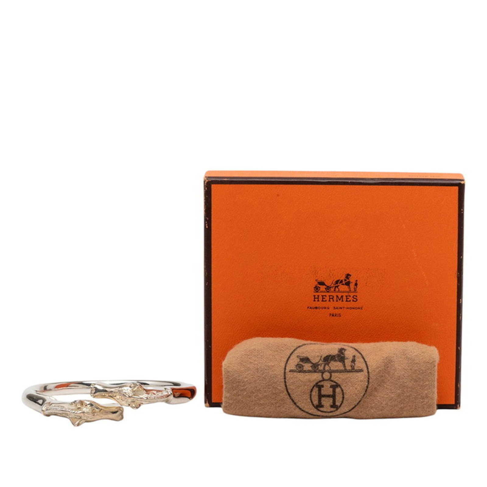 Metal Hermes Bangle - 5