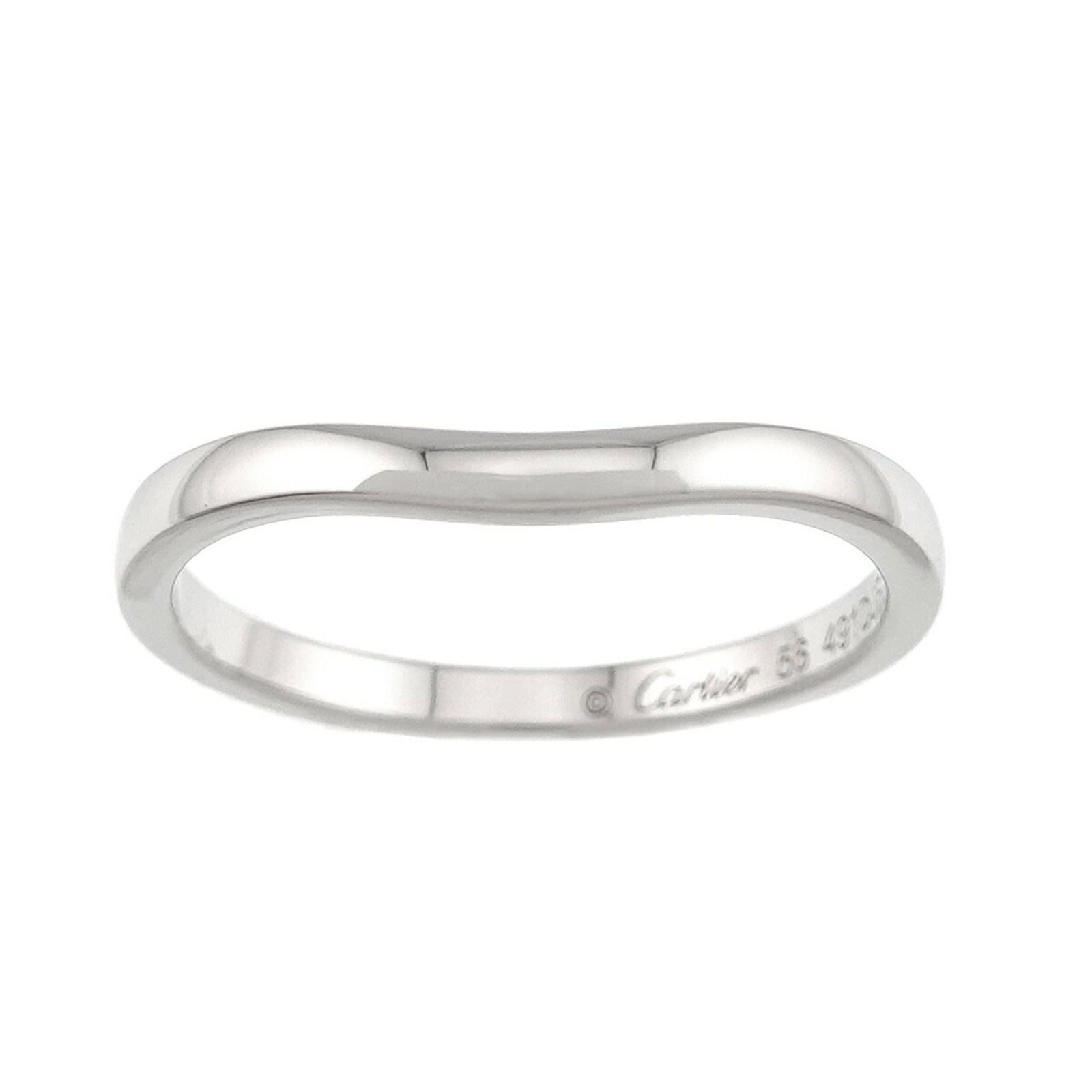 Platinum 950 Cartier Ring Band: Platinum 950 Cartier Ring Band Platinum 950 Cartier Ring Band features a high-quality platinum construction, making it a durable and long-lasting accessory. This band ring boasts a sleek design that