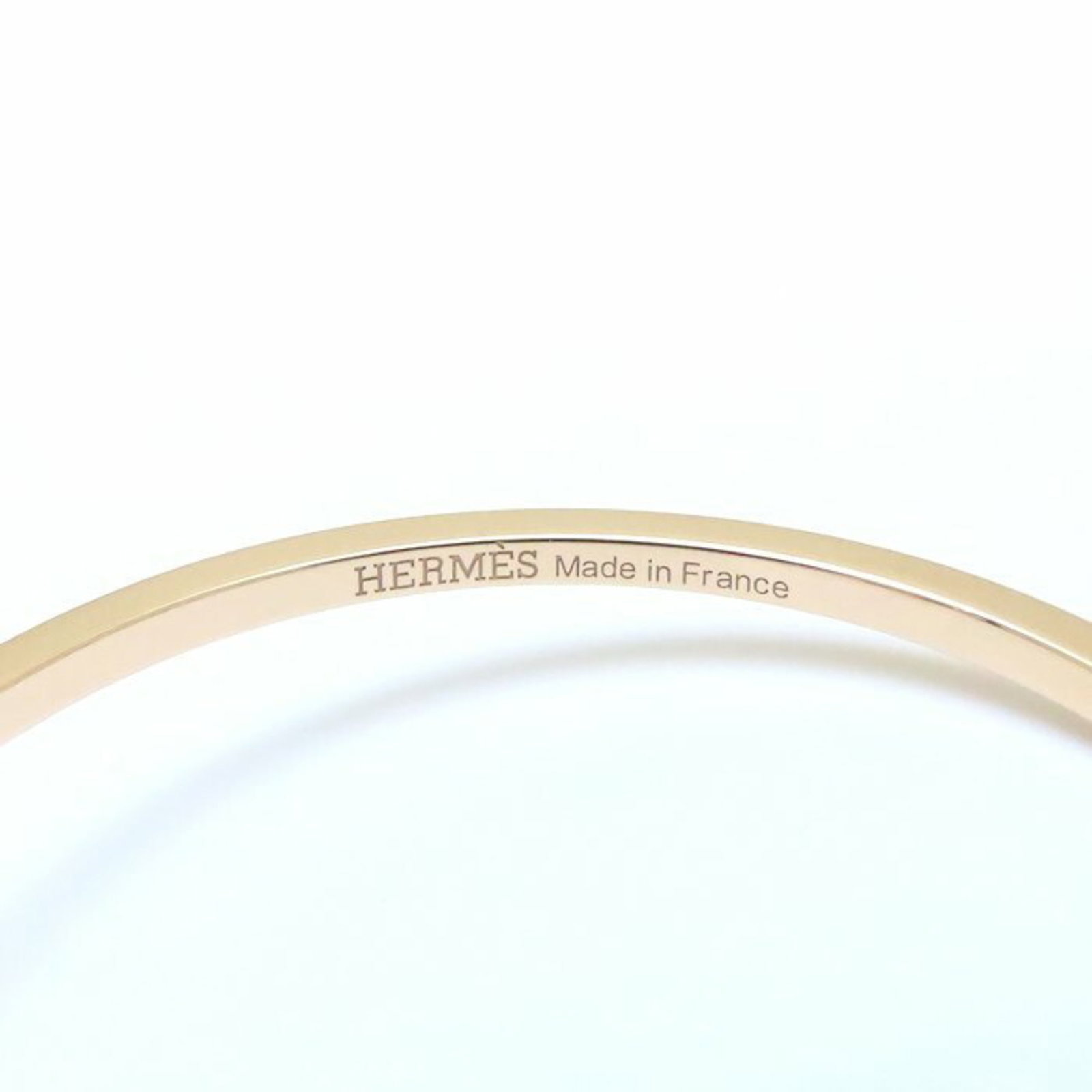 Pink Gold Bangle Hermes - 5