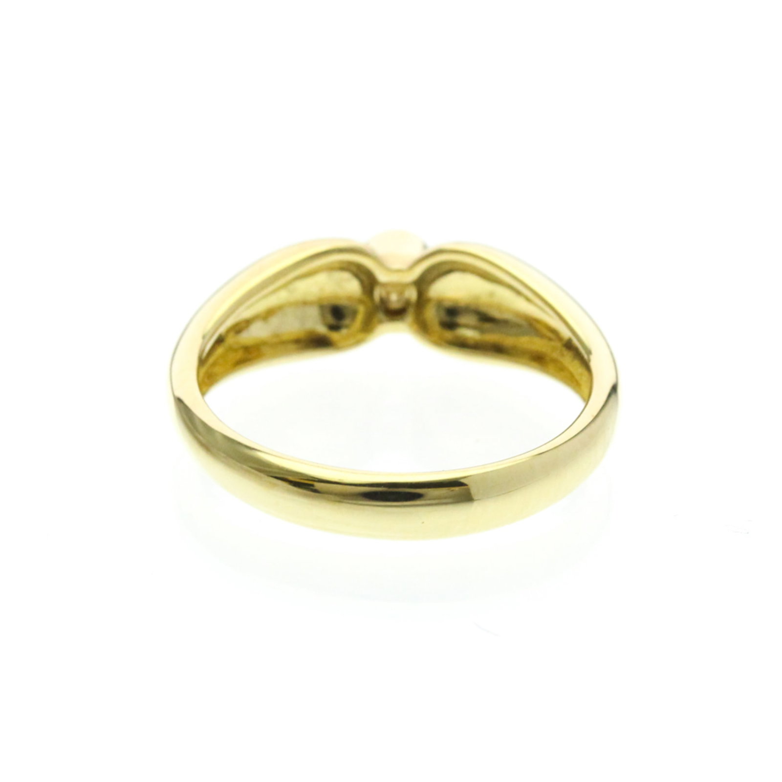 Tiffany gold ring band yellow - 3