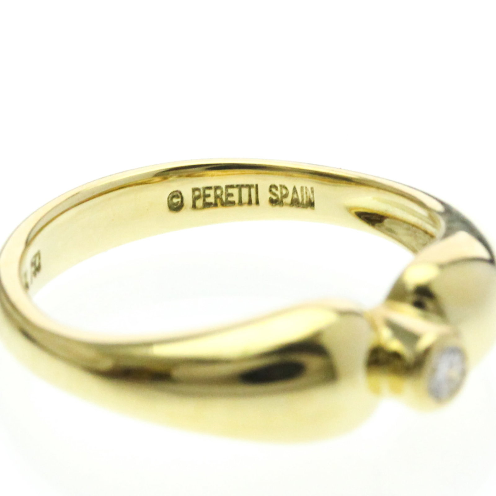 Tiffany gold ring band yellow - 6