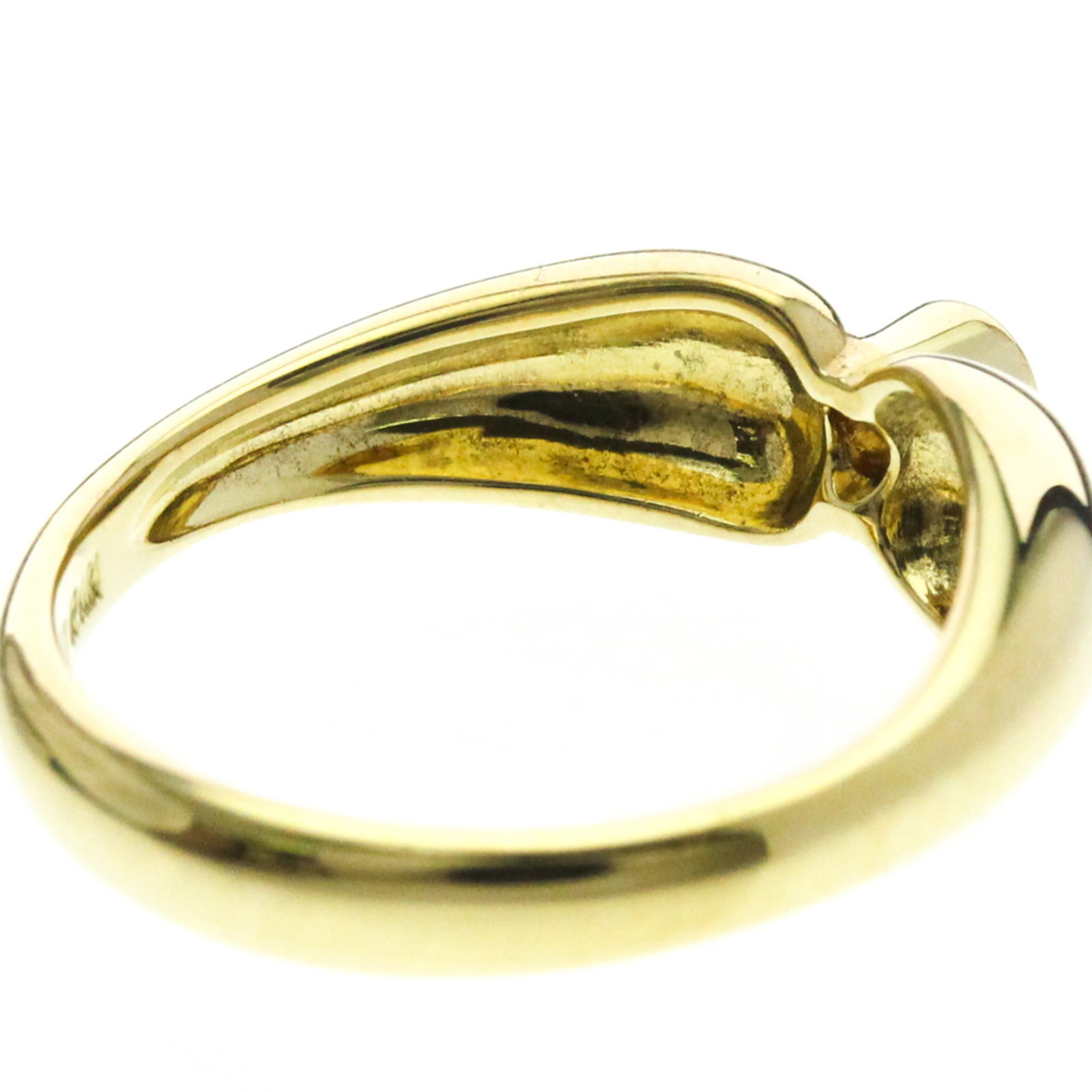 Tiffany gold ring band yellow - 7