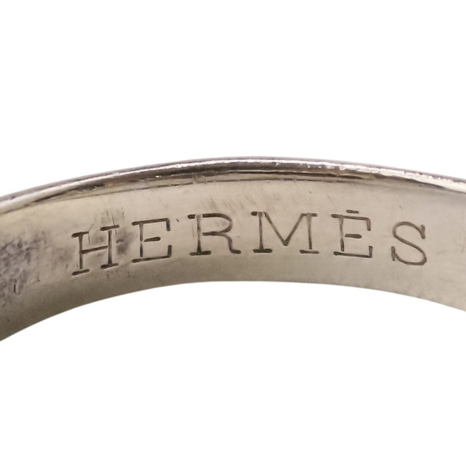 Silver Ring Band Hermes 925 - 11