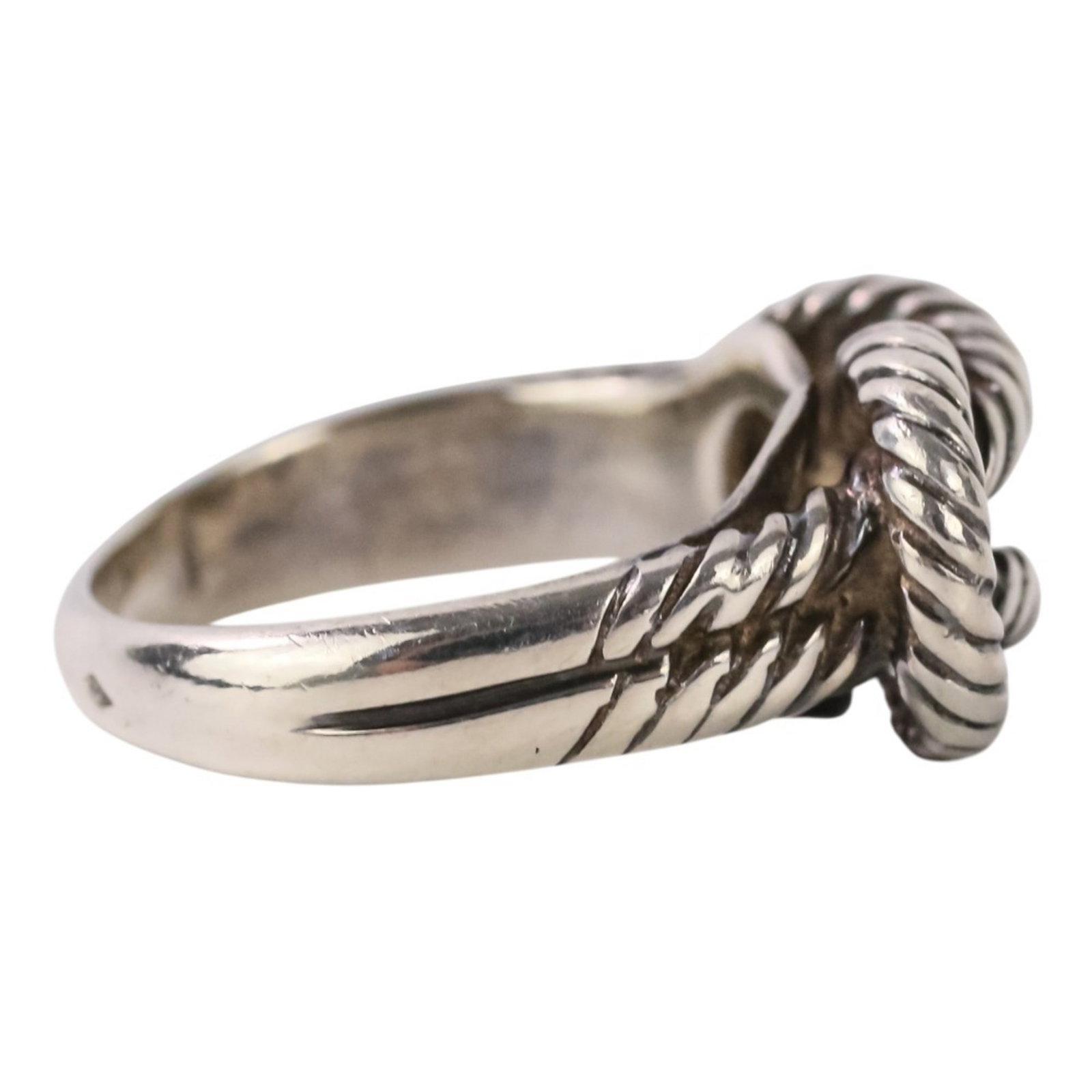 Silver Ring Band Hermes 925 - 5