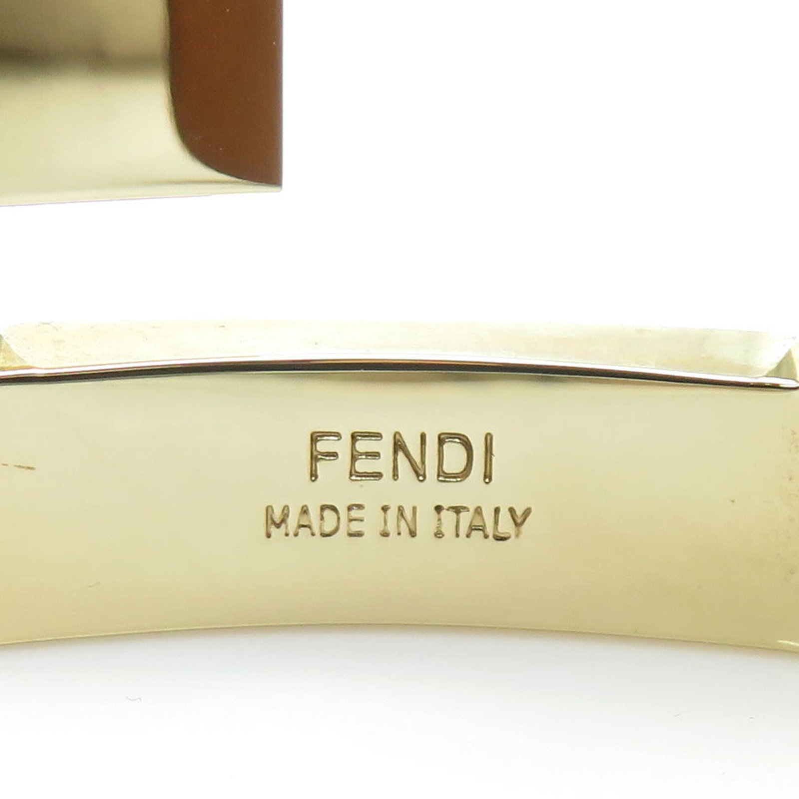 Fendi Bangle Leather Metal - 12