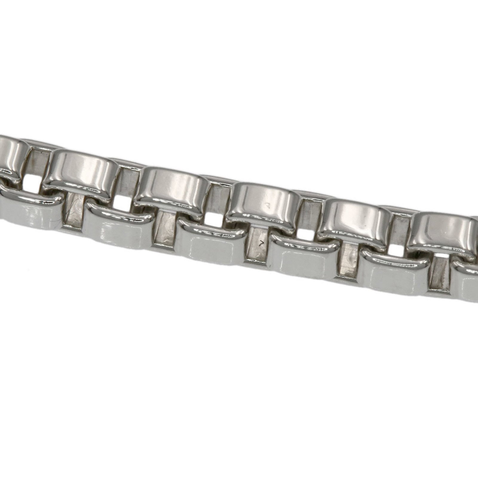 Silver Tiffany Identification Bracelet - 8