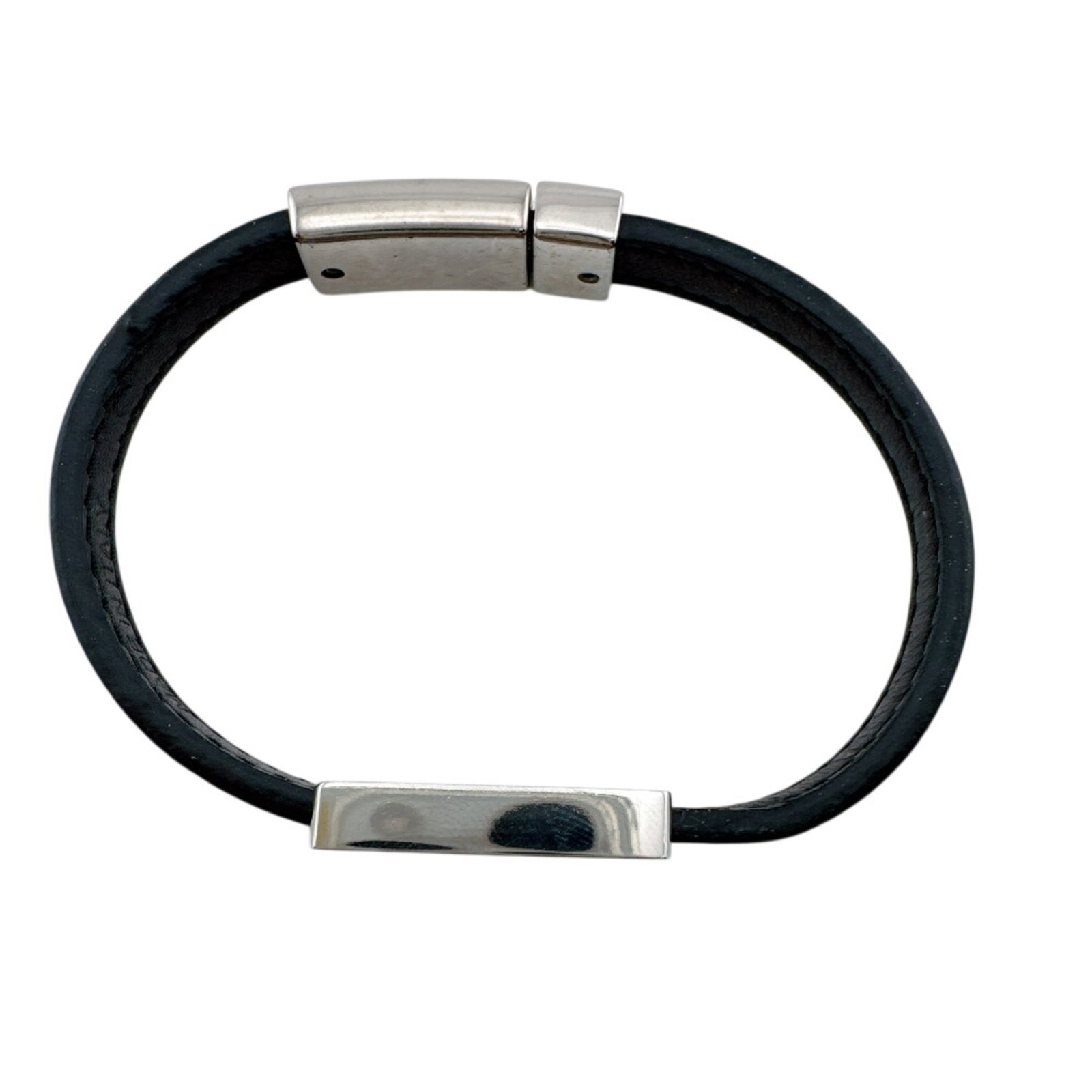 Charm Leather Prada Bracelet - 3