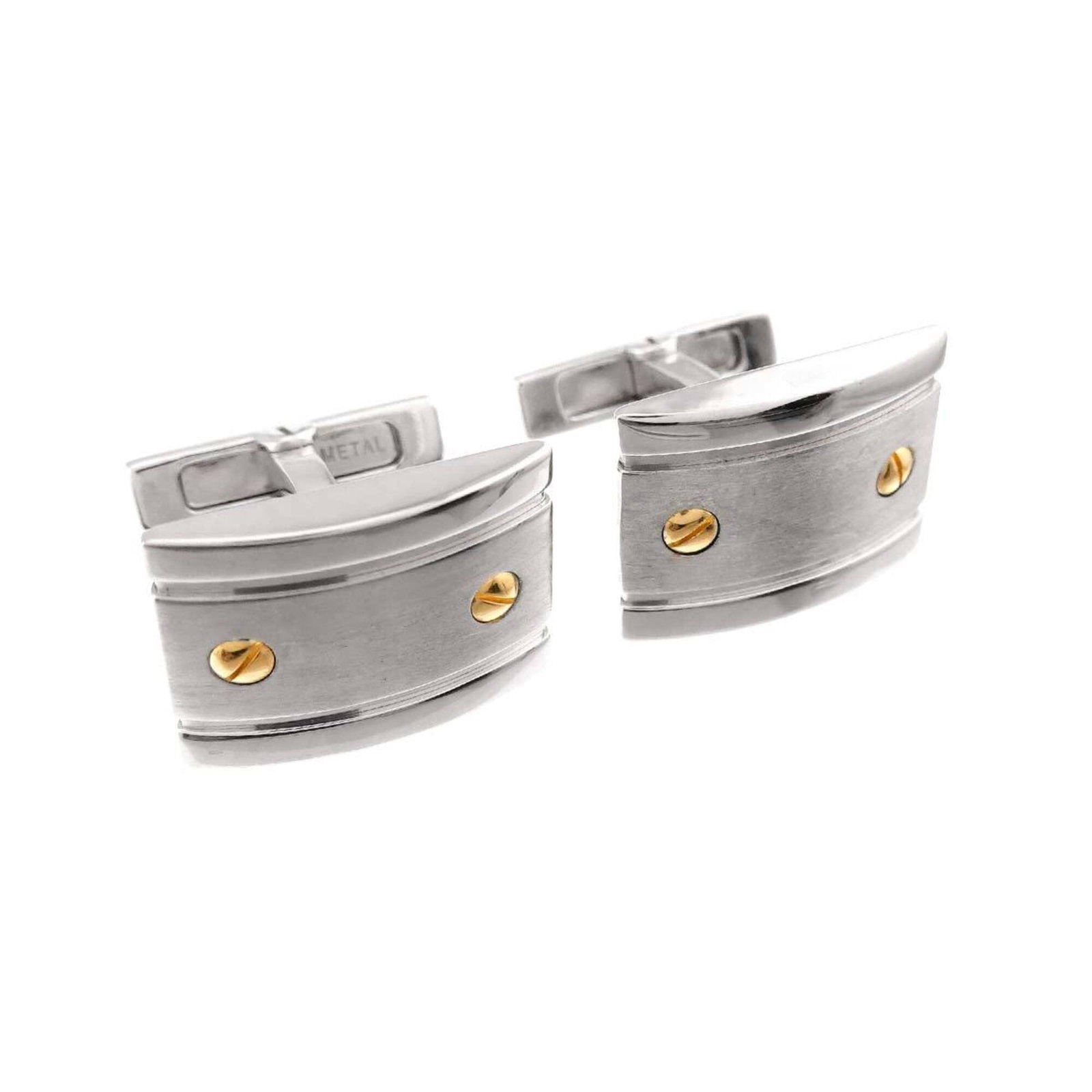 Silver Cartier 925 Cufflinks - 2
