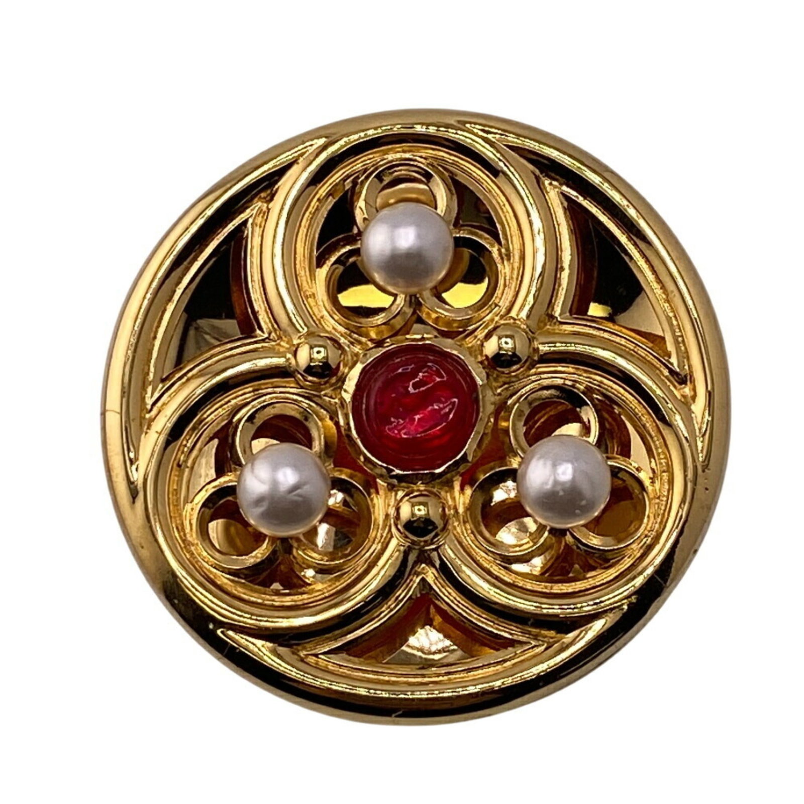 Chanel Brooch Gold Plating - 6
