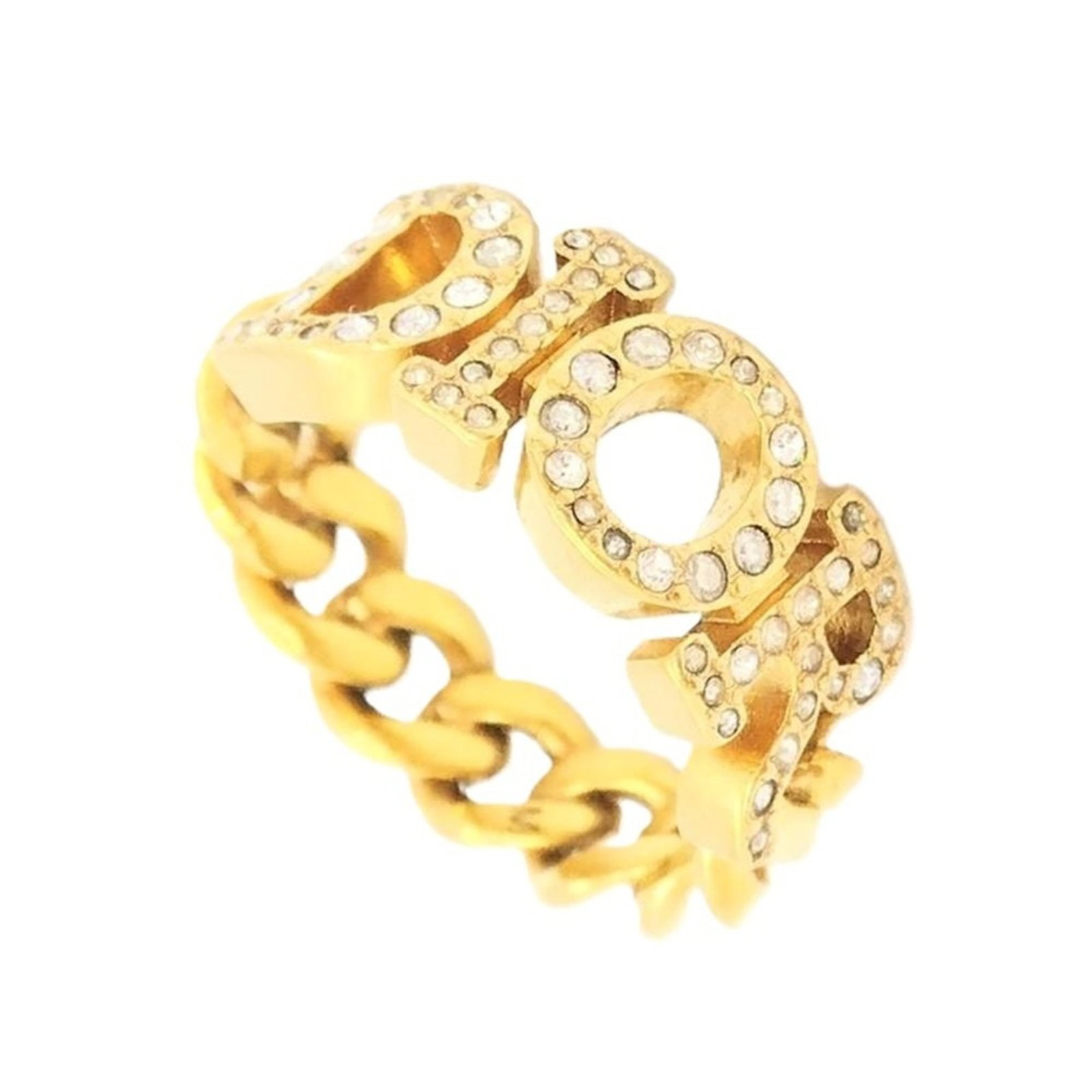 Metal Ring Band Christian Dior: Metal Ring Band Christian Dior Metal Ring Band Christian Dior features a metal band ring from the renowned fashion house. This piece boasts a sleek design and comes with a box and dust bag for added