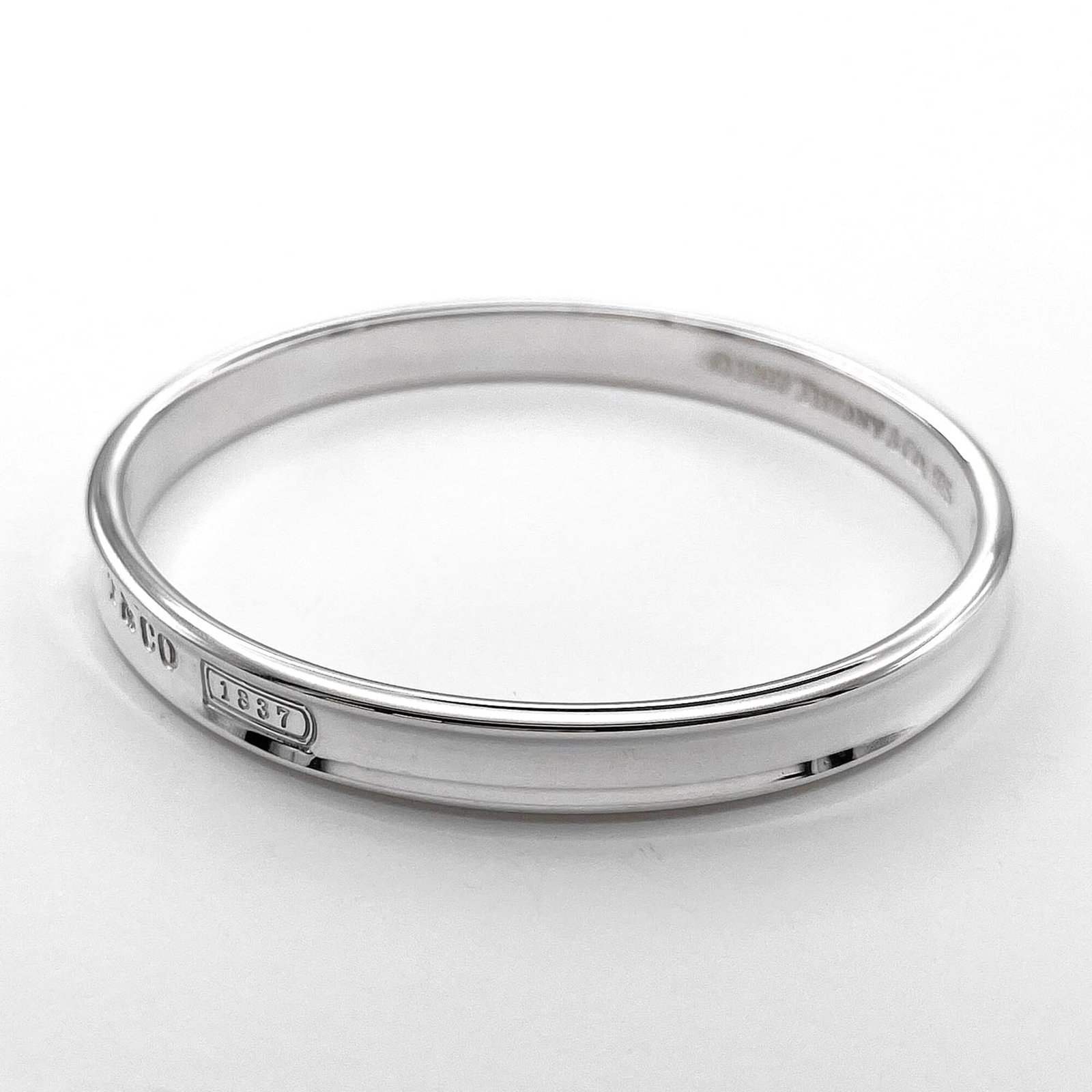 Silver Tiffany Bangle 925 - 2