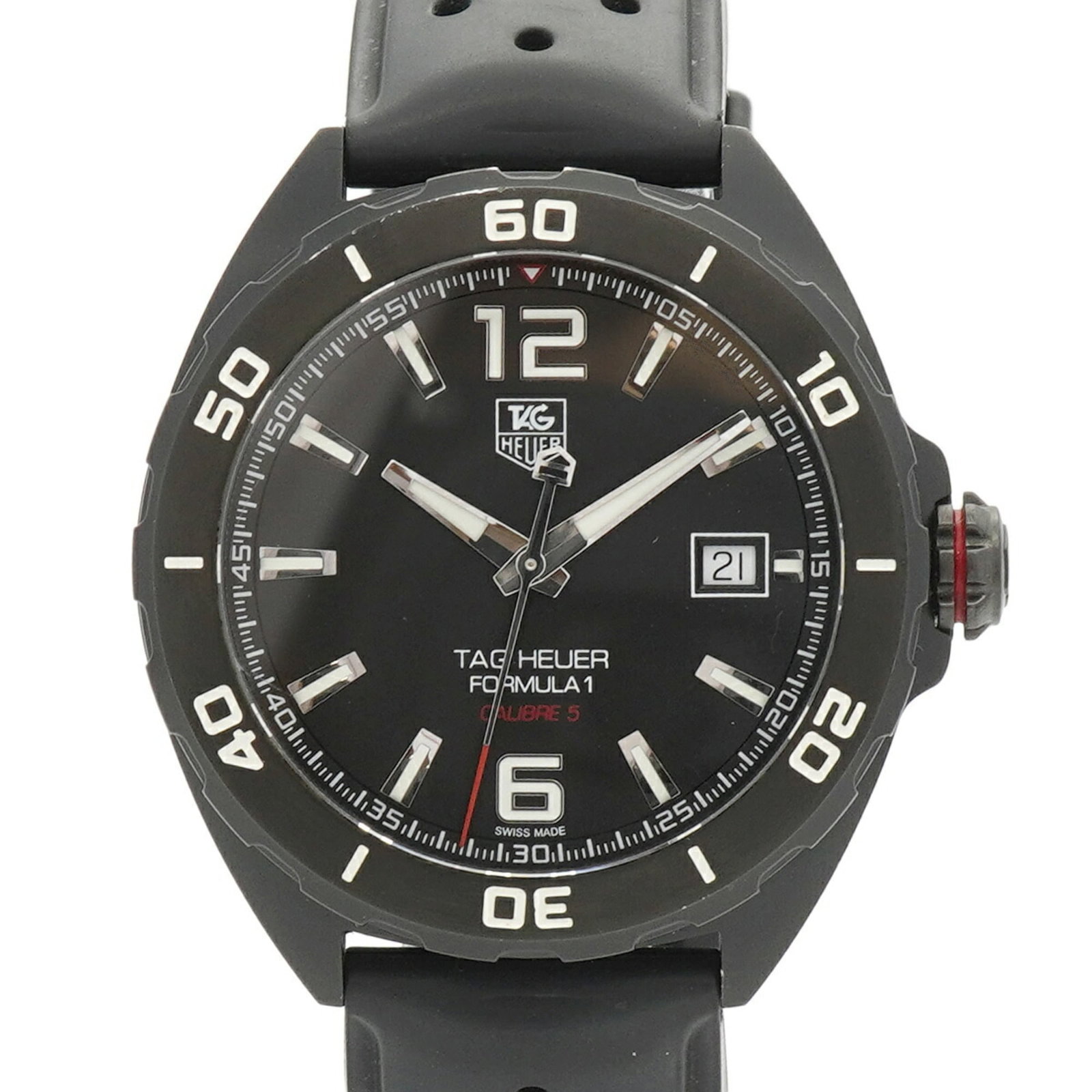Wristwatch From Tag: Wristwatch From Tag The Tag Heuer MPN WAZ2115 wristwatch boasts a sleek, 41mm black rubber band case and self-winding automatic movement. Its durable design makes it suitable for everyday wear, with
