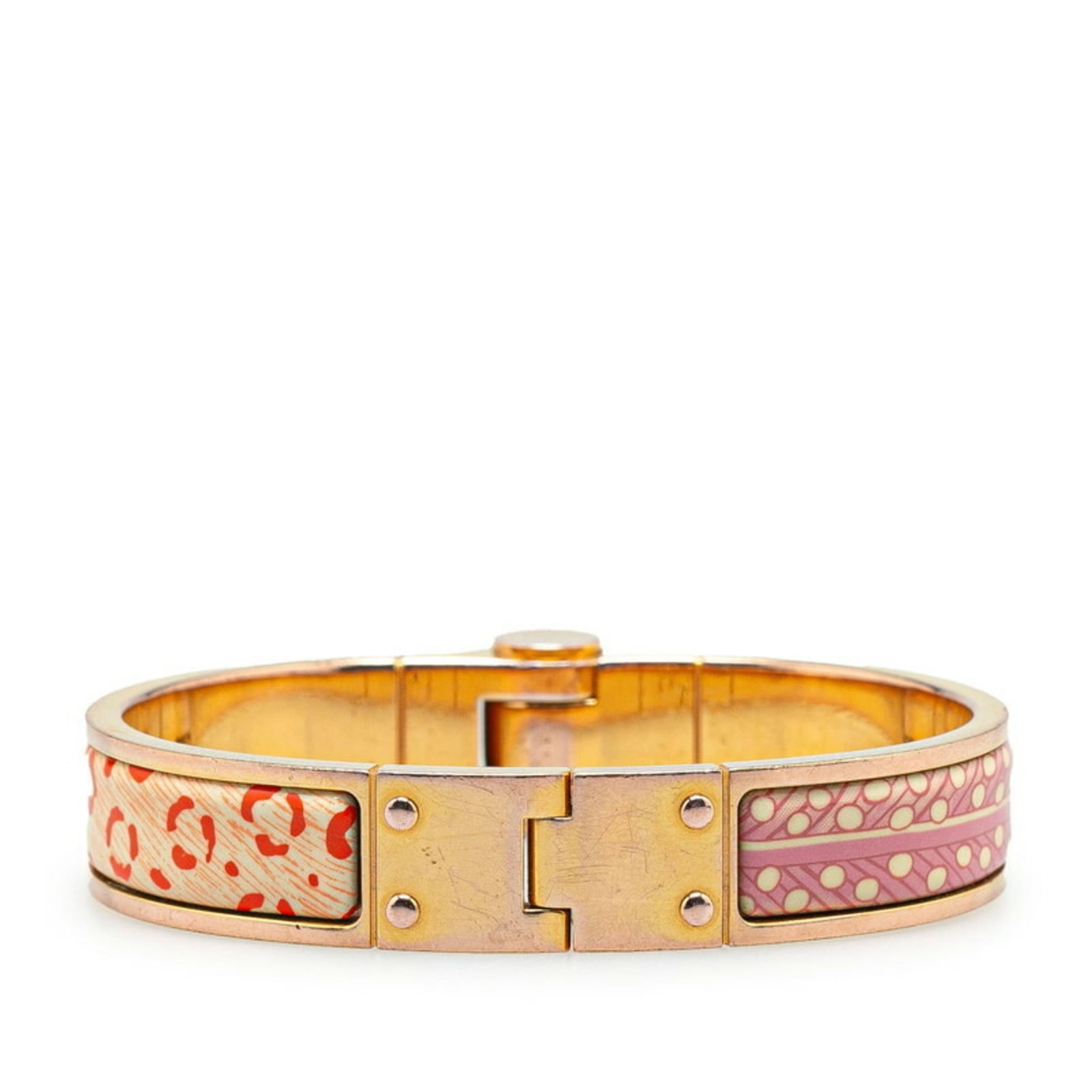 Hermes Bangle Gold Plating: Hermes Bangle Gold Plating Gold plating on the iconic Hermes bangle adds a touch of luxury to this timeless design. Measuring 15.5cm in length, it's a versatile accessory that complements any outfit.
