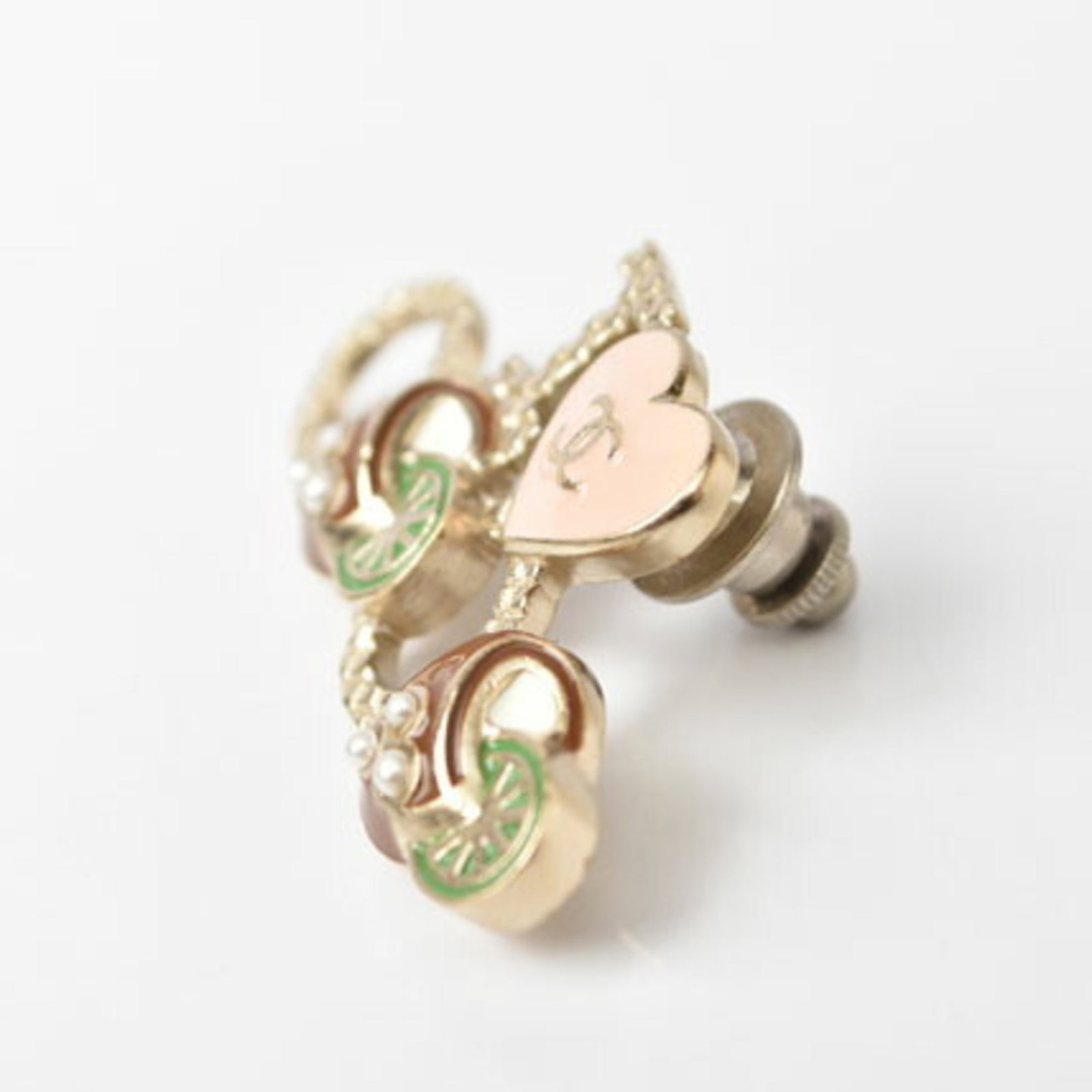 Brass Chanel Pin - 2