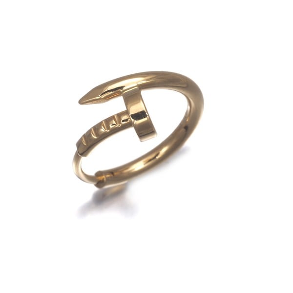 Yellow gold single earring juste un clou mini 18K 750: Yellow gold single earring juste un clou mini 18K 750 Single earring in yellow gold, measuring 12.3 x 14.0 x 6.0mm, weighing 1.2g, made from 18k / 750 / Yellow Gold material with a stud design and no