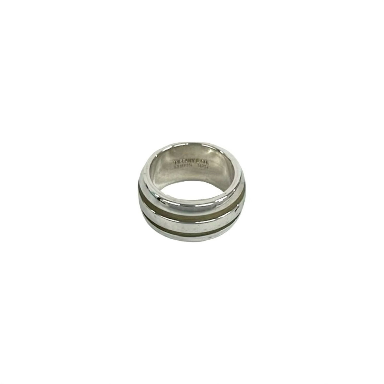 Silver 925 Tiffany Band Ring: Silver 925 Tiffany Band Ring Silver 925 Tiffany Band Ring, available in US size 4 and Japanese size 7. This elegant band ring features sterling silver material with a classic design that suits