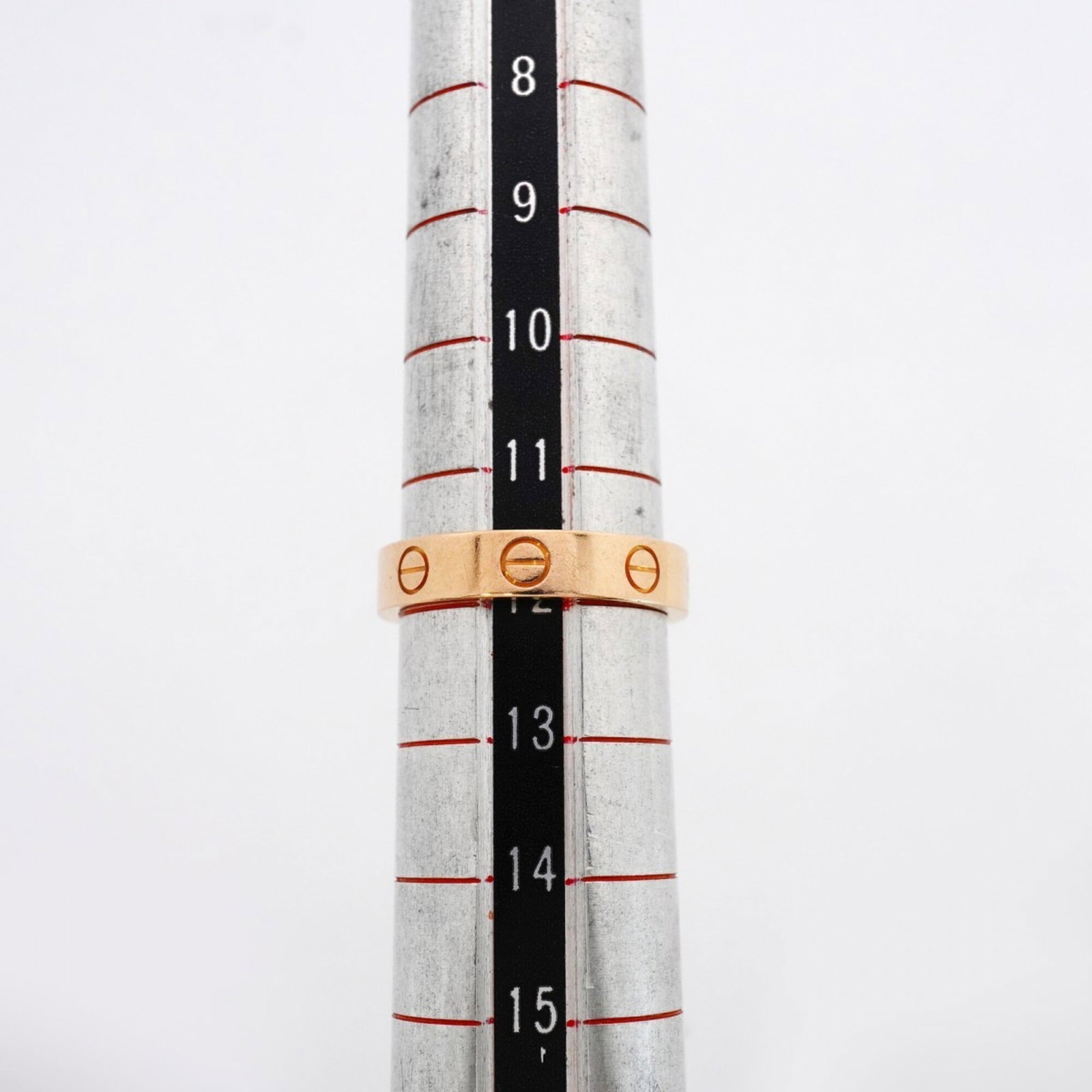 Pink Gold Ring Band Cartier - 5