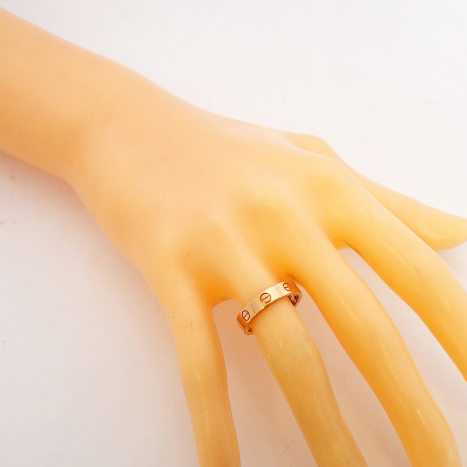 Pink Gold Ring Band Cartier - 6