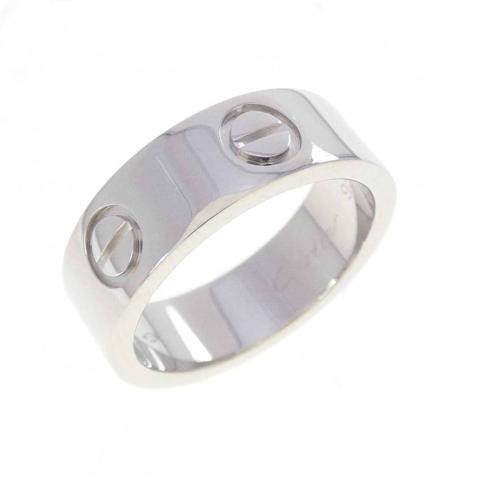 Platinum 950 Cartier Ring Band: Platinum 950 Cartier Ring Band Platinum 950 Cartier Ring Band features the brand's signature style, crafted from high-quality platinum. With its classic design and precise fit, this band ring is