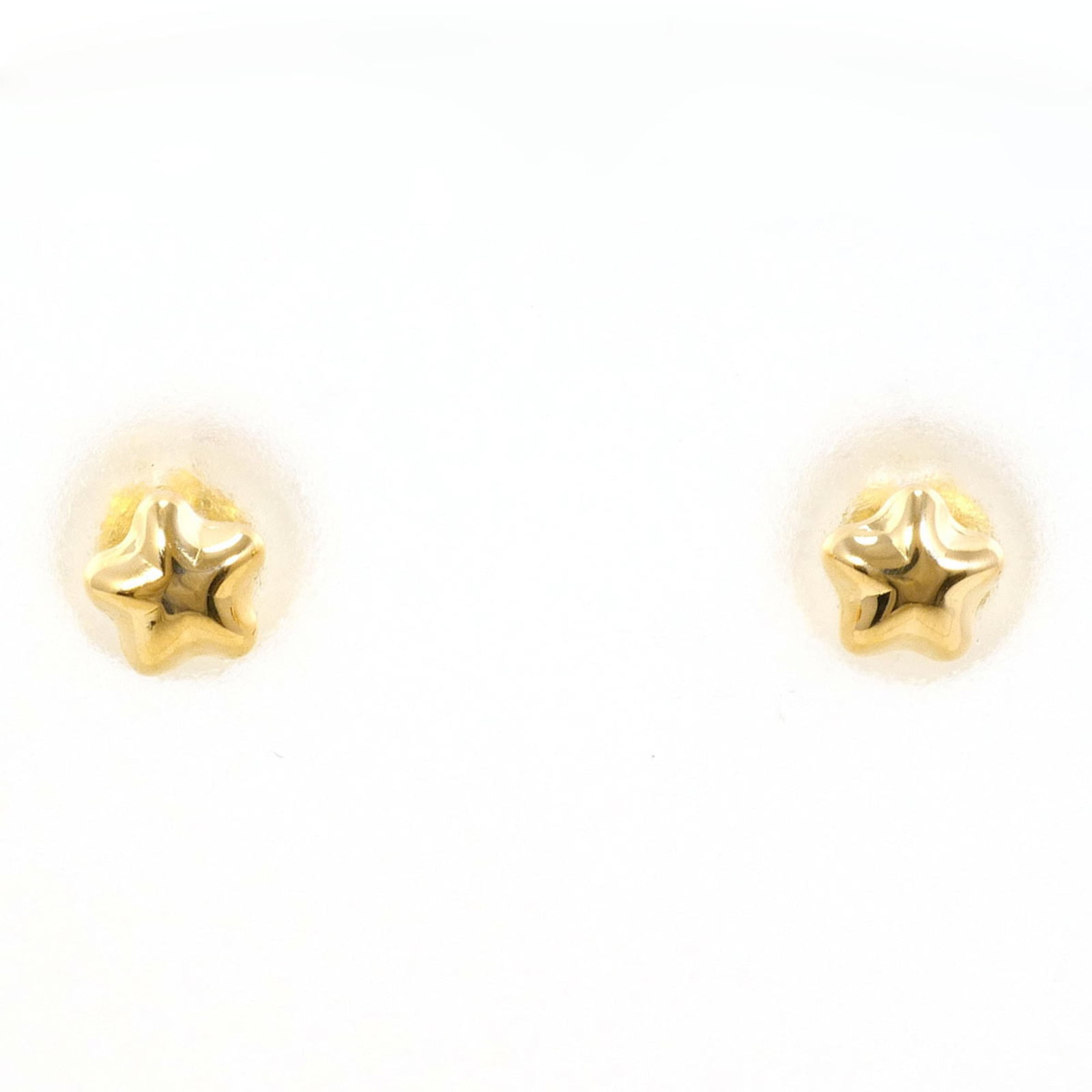 Yellow Gold Earrings 18K Unbranded: Yellow Gold Earrings 18K Unbranded Yellow gold (18K) earrings with a classic stud design, crafted from high-quality 18K yellow gold. Weighing in at 0.5g each, these delicate earrings are made from a p