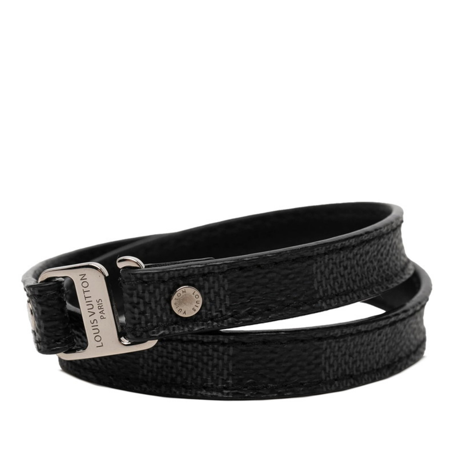 Vuitton Charm Bracelet Damier Graphite - 2
