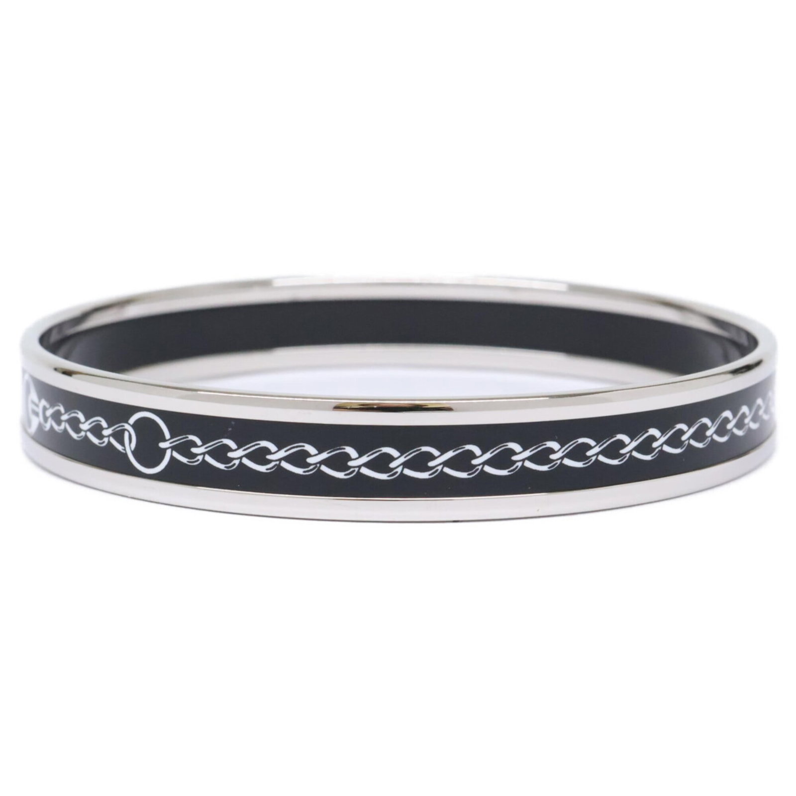 Metal Hermes Bangle - 4