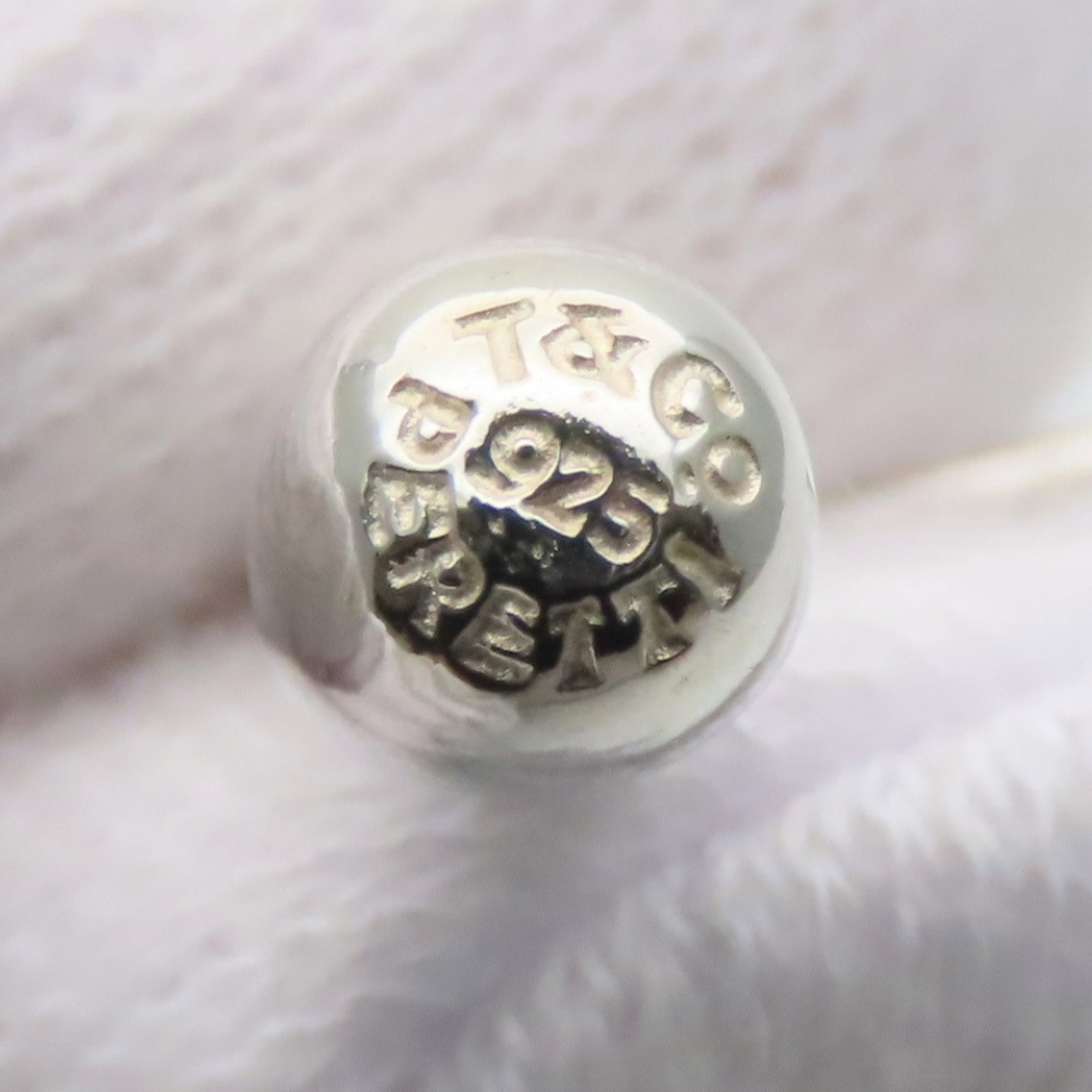 Tiffany Stud Earrings Silver 925 - 7