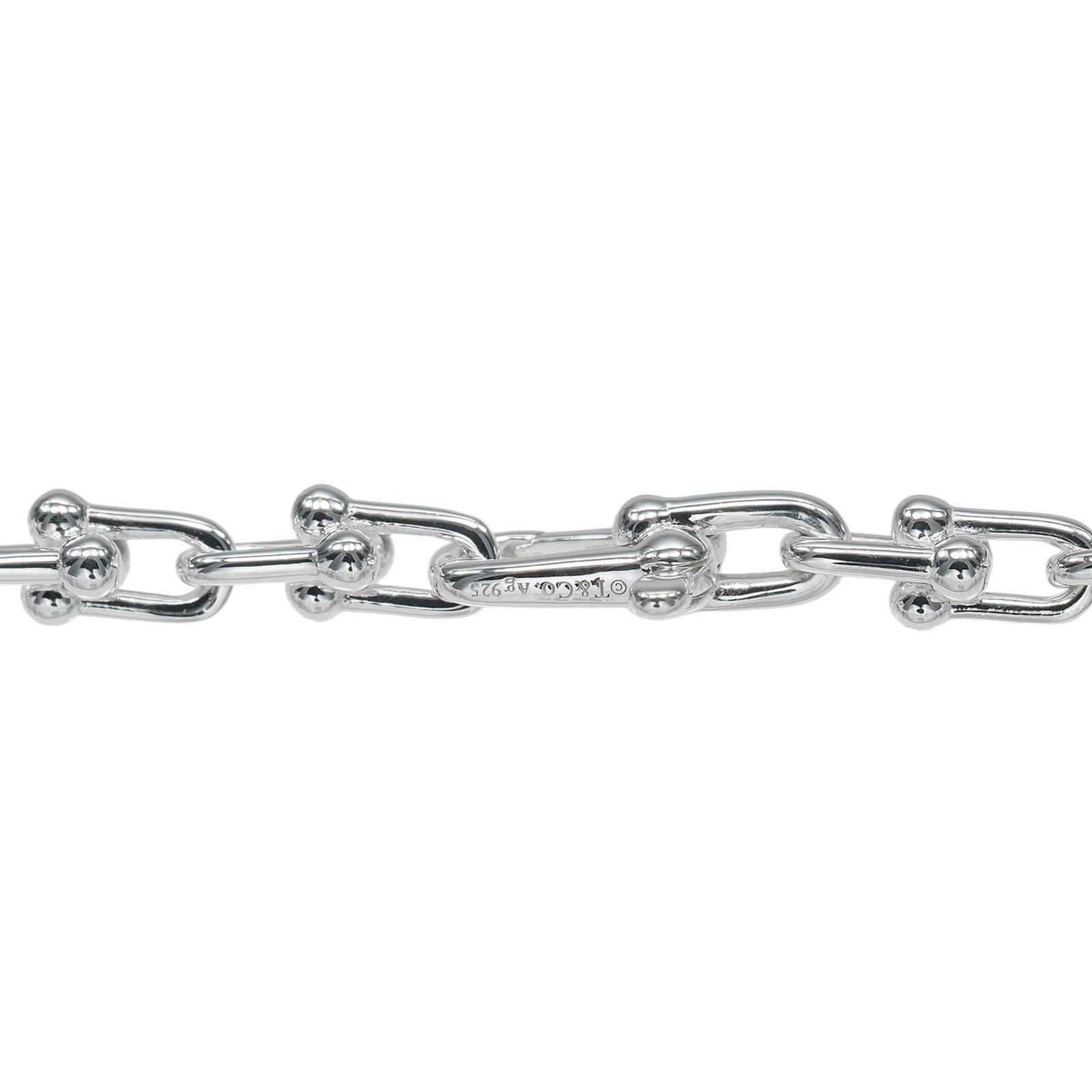Silver link bracelet Tiffany - 4