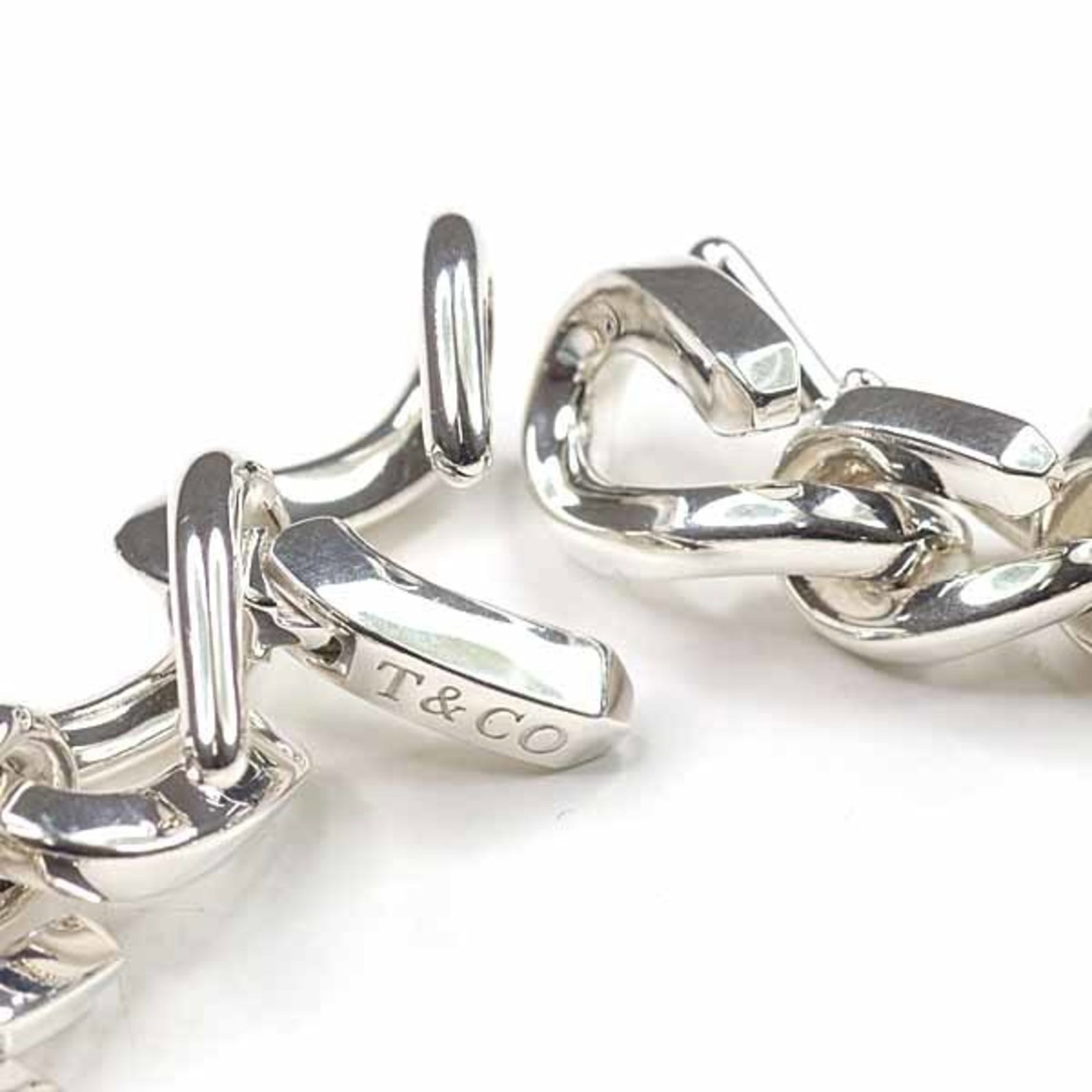 Silver link bracelet Tiffany - 4