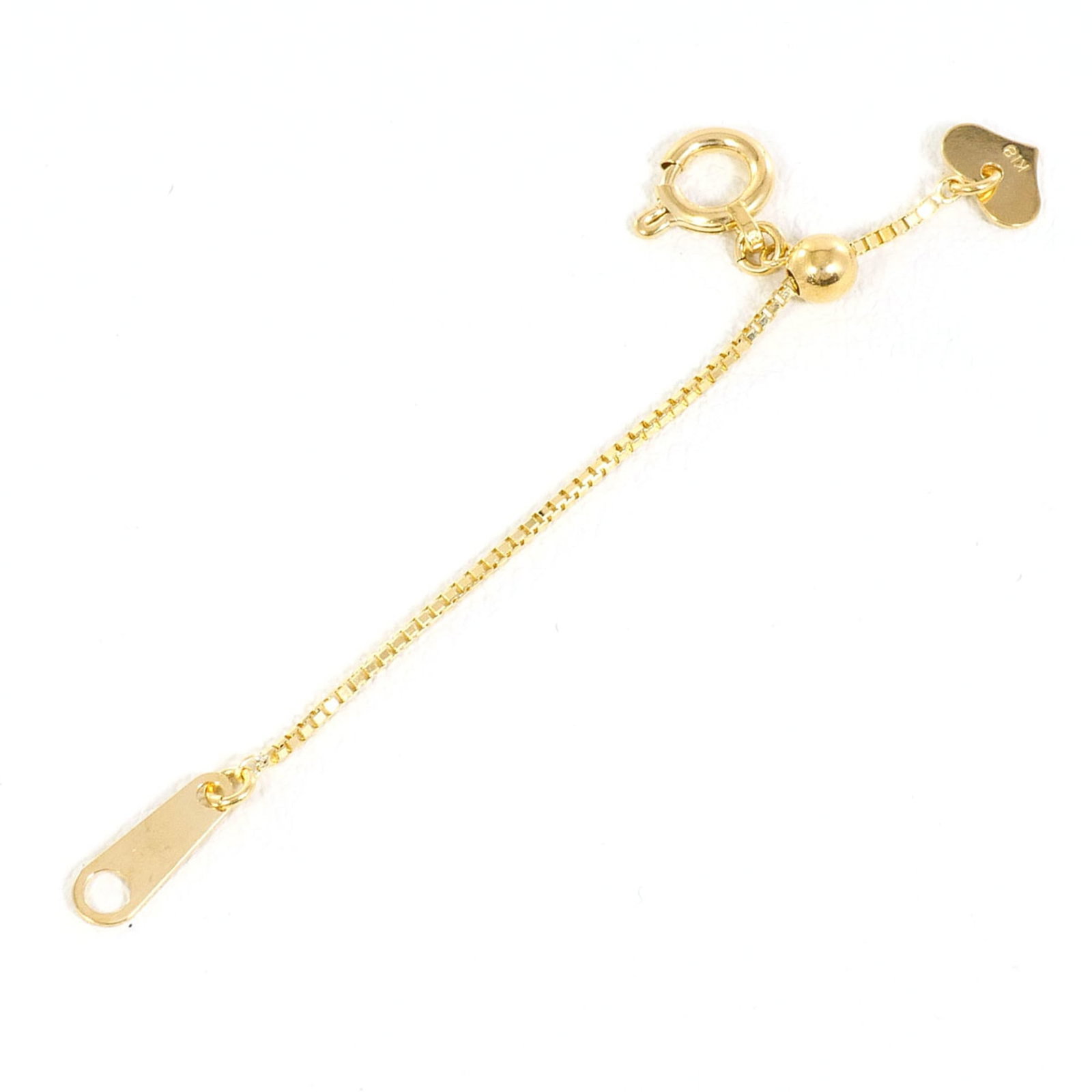 18K (18-Karat) Yellow Gold (Yg) Adjustable Necklace Total Weight 0.5G 5Cm Jewelry: 18K (18-Karat) Yellow Gold (Yg) Adjustable Necklace Total Weight 0.5G 5Cm Jewelry This 18K yellow gold adjustable necklace boasts a total weight of 0.5g and measures 5cm in length, offering a