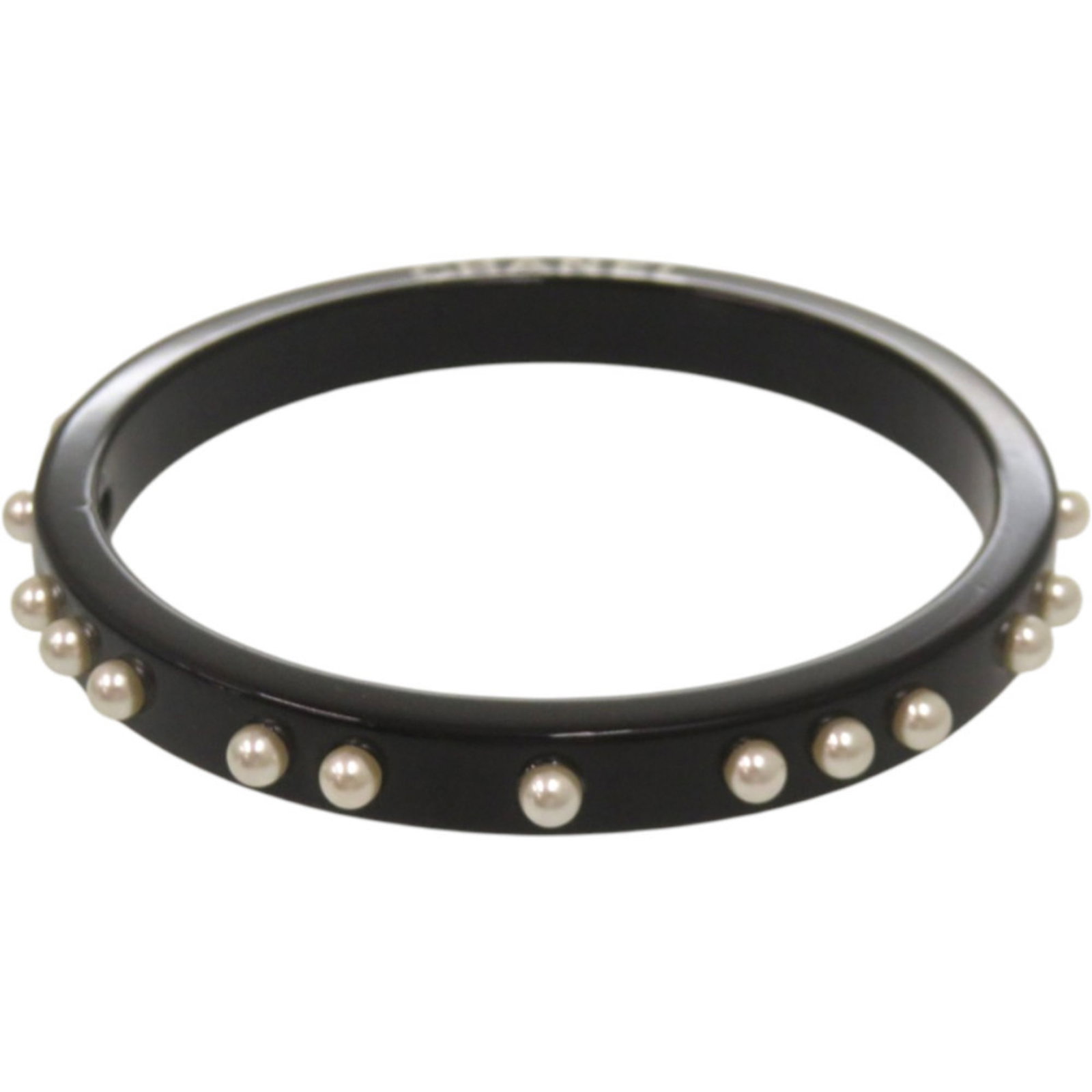 Artificial Pearl Plastic Bangle Chanel - 3