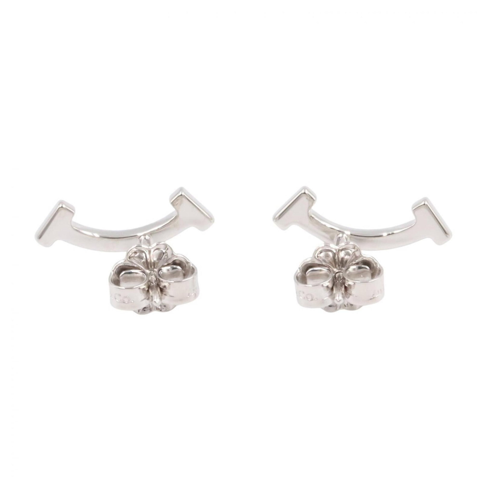 White Gold Stud Earrings Tiffany - 2