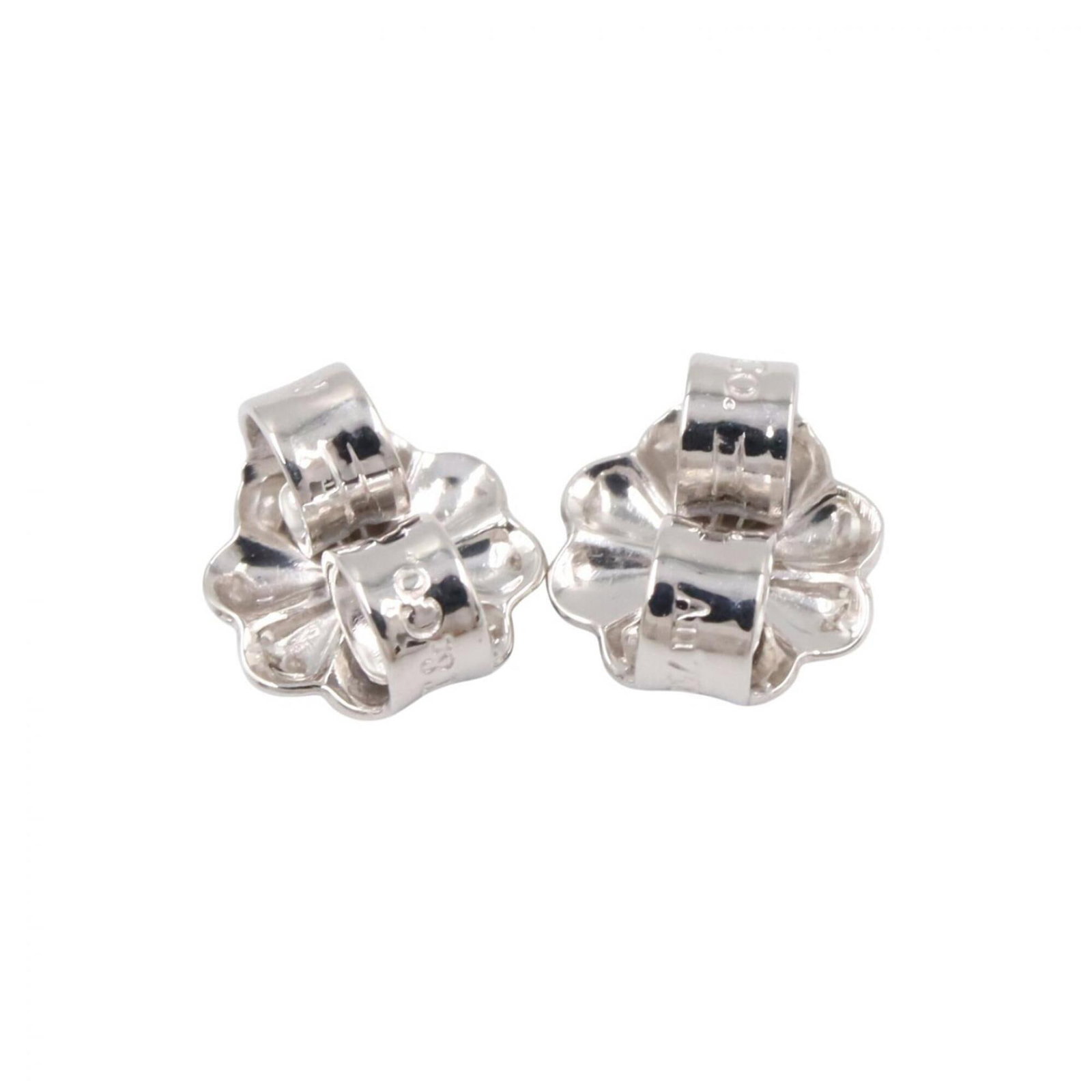 White Gold Stud Earrings Tiffany - 4