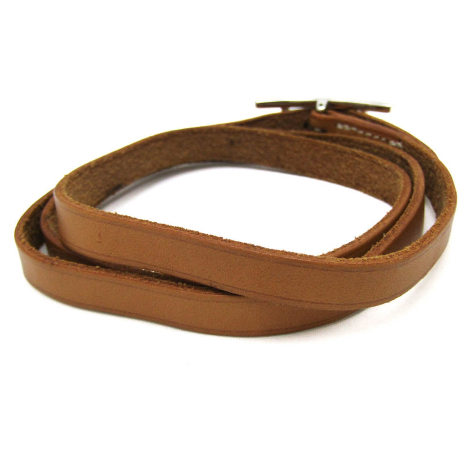 Leather metal bangle hermes - 2