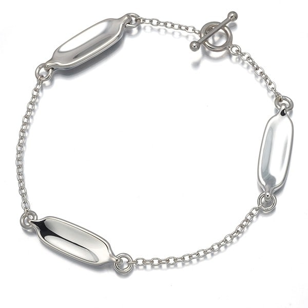Georg Jensen Bracelet 327B 925 Sterling Silver: Georg Jensen Bracelet 327B 925 Sterling Silver Sterling silver bracelet with an inner circumference of 19cm and a design width of 7.4mm, crafted from high-quality 925 metal. This Georg Jensen 327B