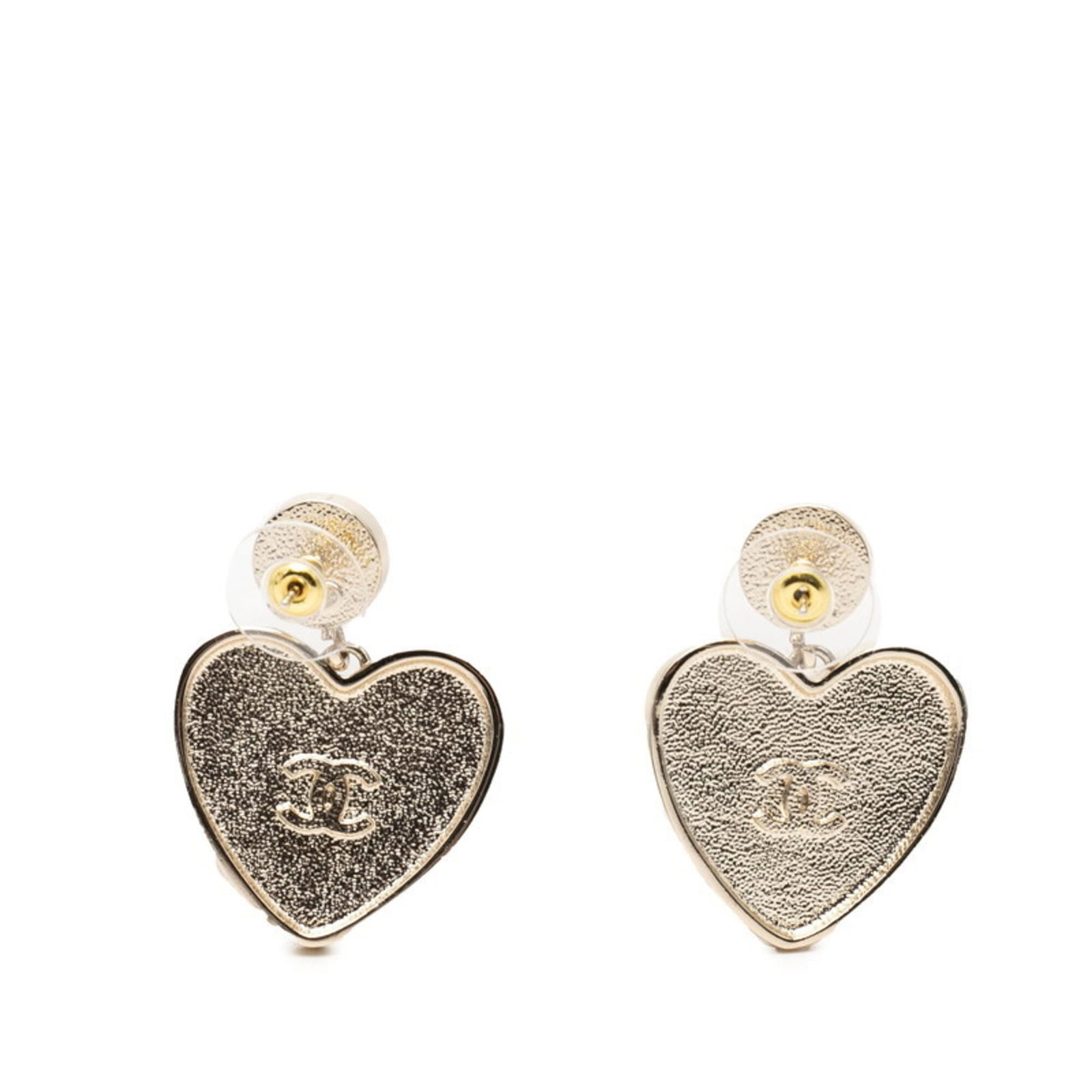 Chanel Stud Earrings Gold Plating - 2