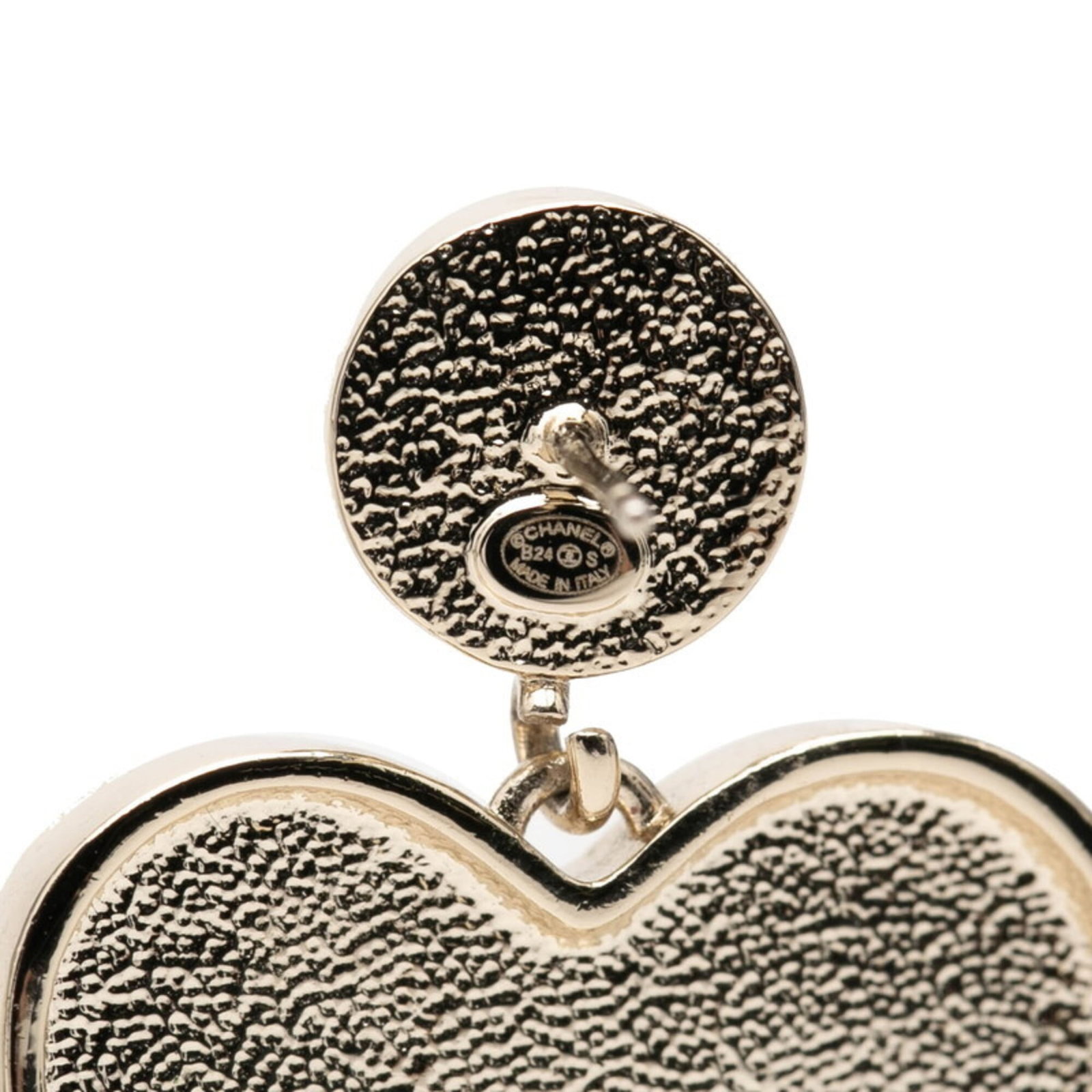 Chanel Stud Earrings Gold Plating - 3