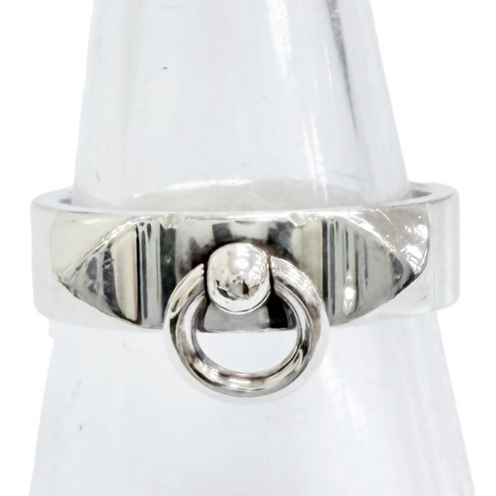 Silver Ring Band Hermes 925 - 2