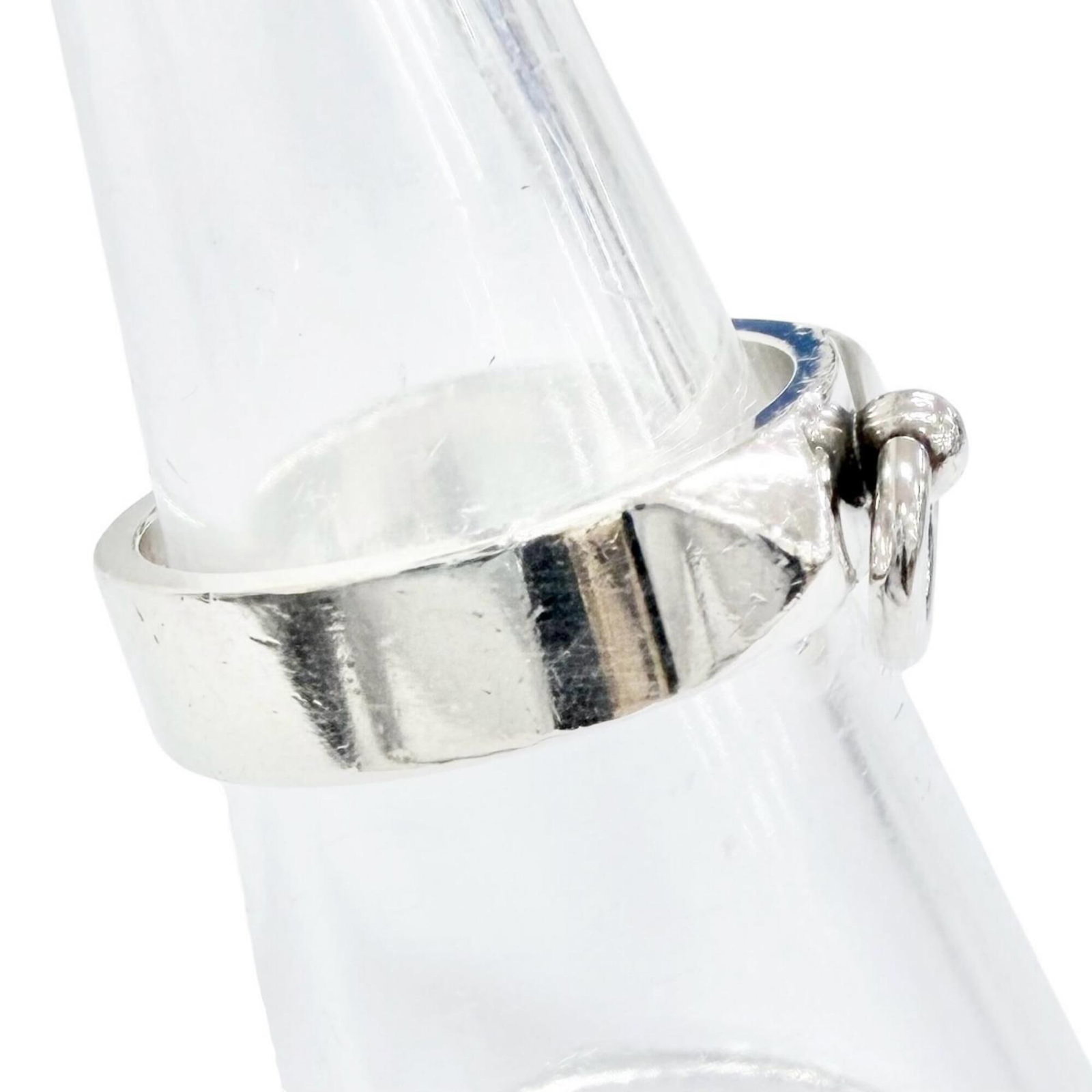 Silver Ring Band Hermes 925 - 4