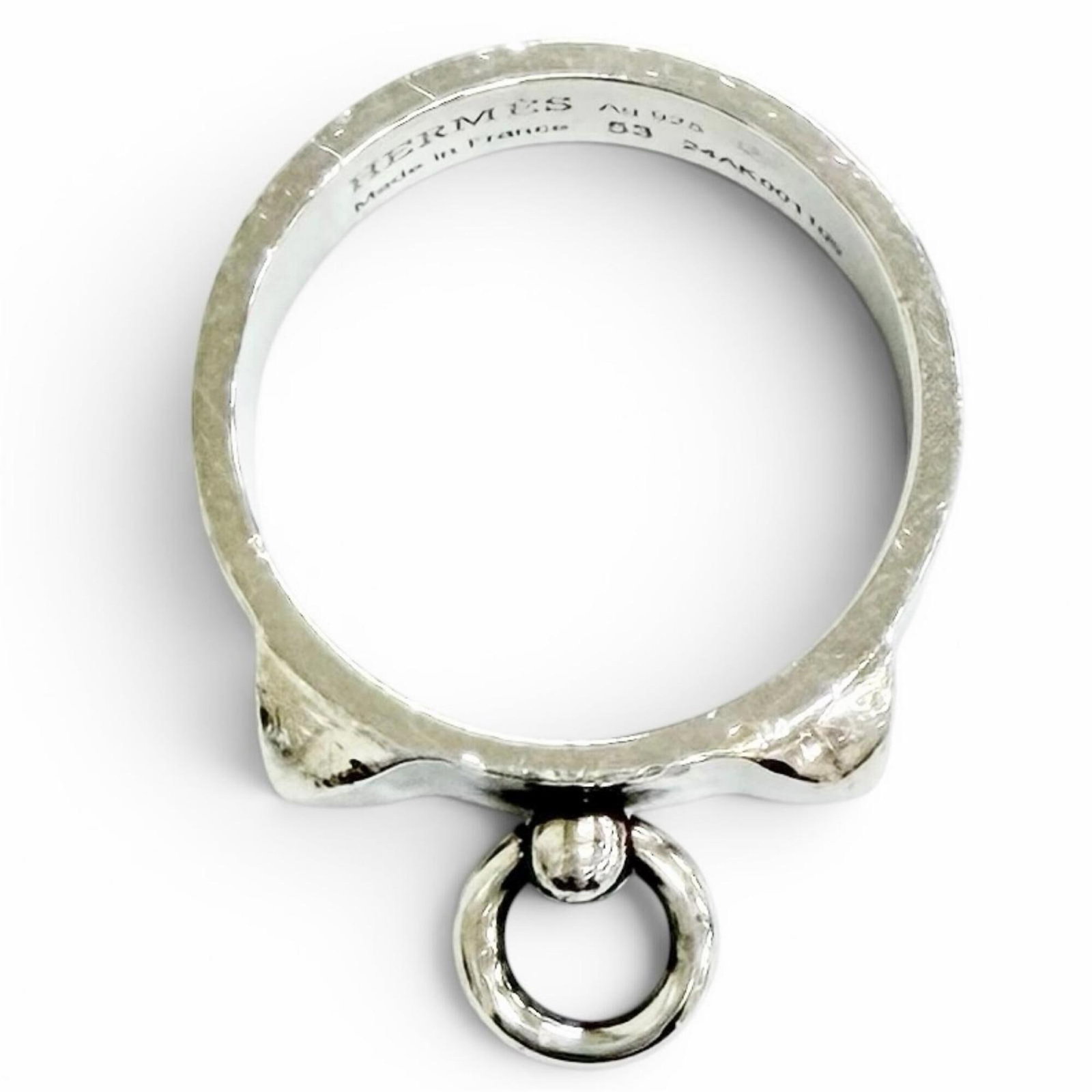 Silver Ring Band Hermes 925 - 6