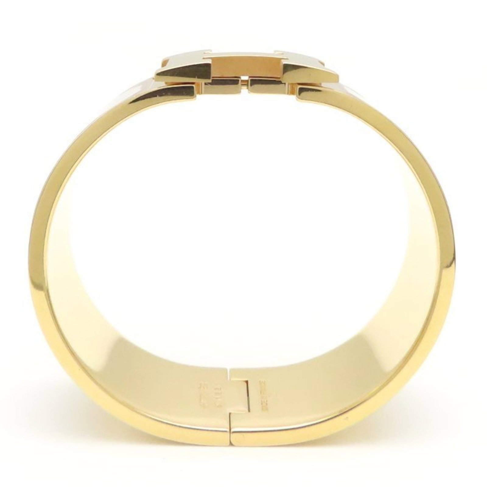 Gold Plating Bangle Hermes - 4