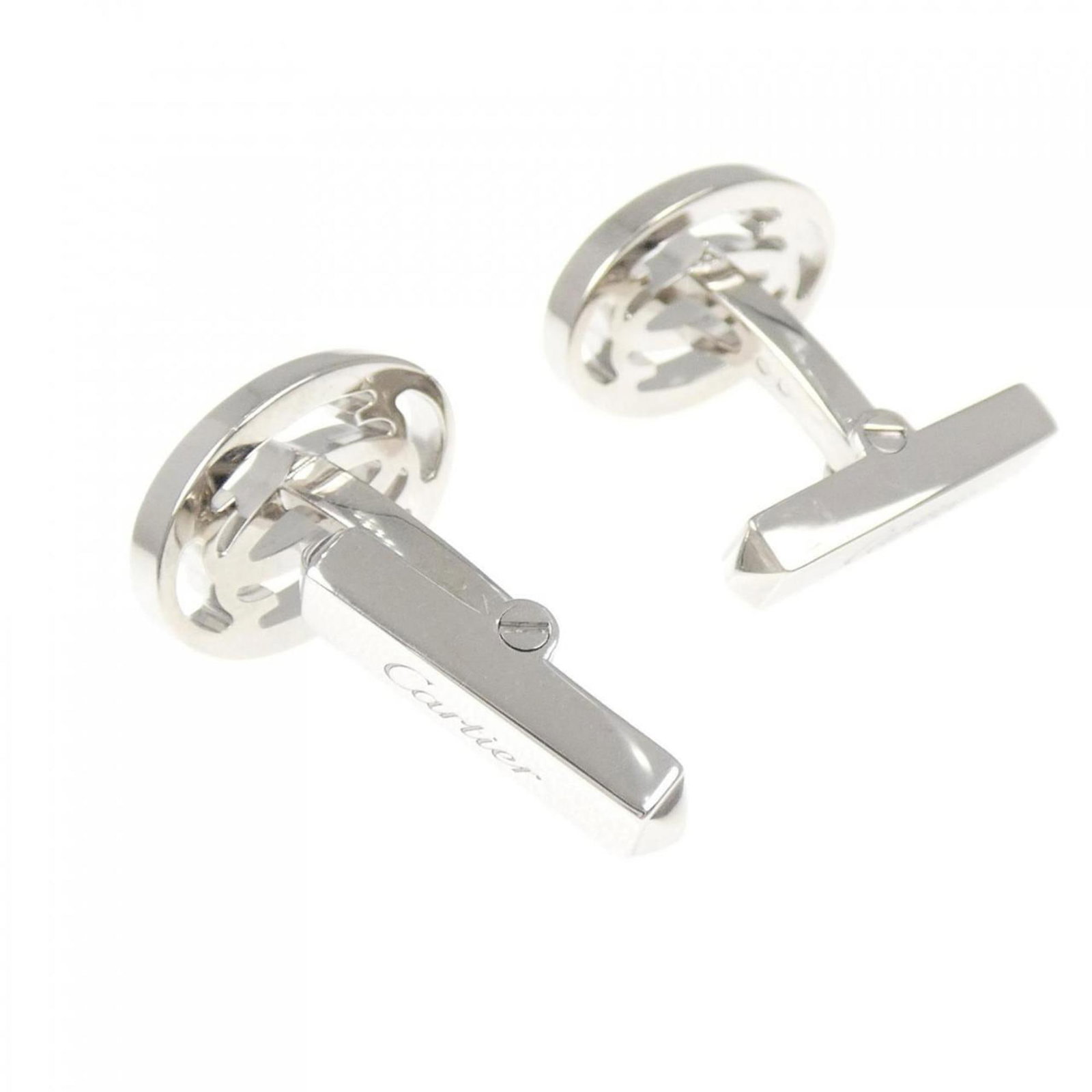 Silver Cartier 925 Cufflinks - 3
